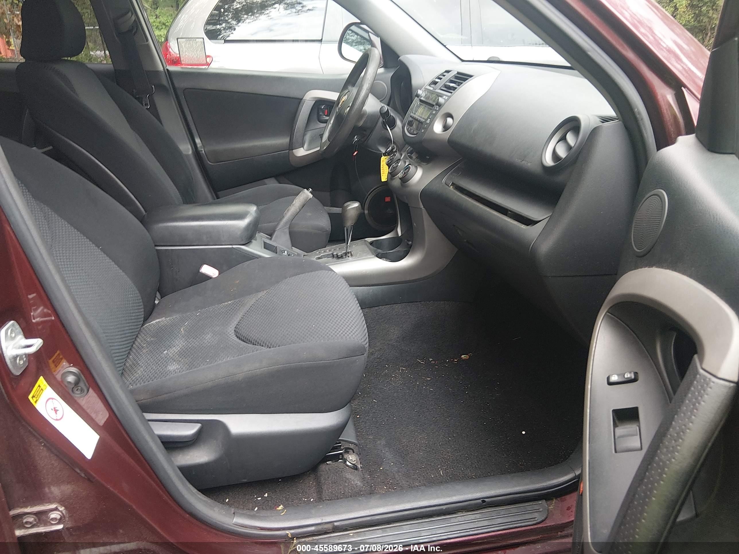 2008 Toyota Rav4 Sport Maroon vin: JTMZD32V786072456
