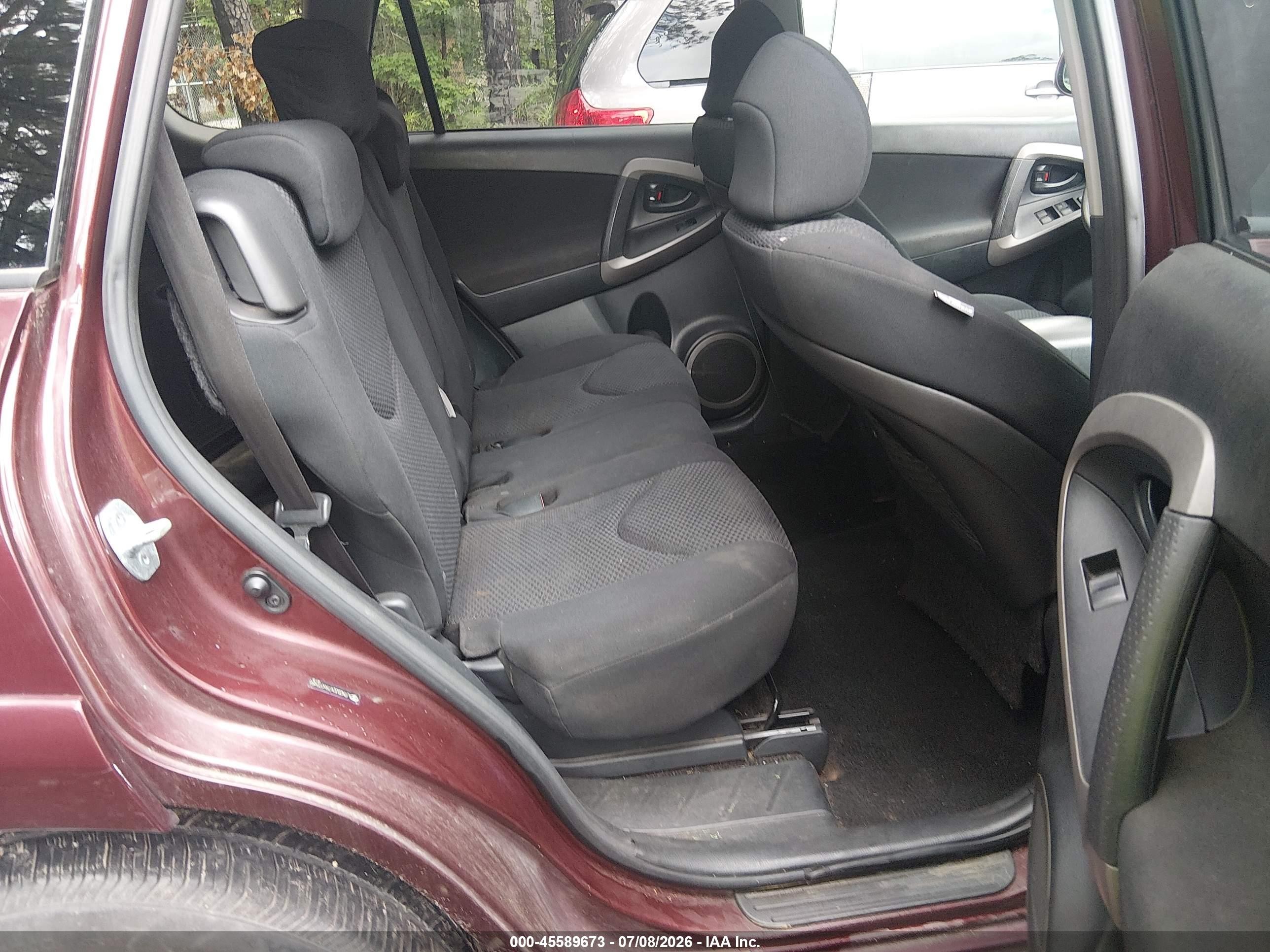 2008 Toyota Rav4 Sport Maroon vin: JTMZD32V786072456