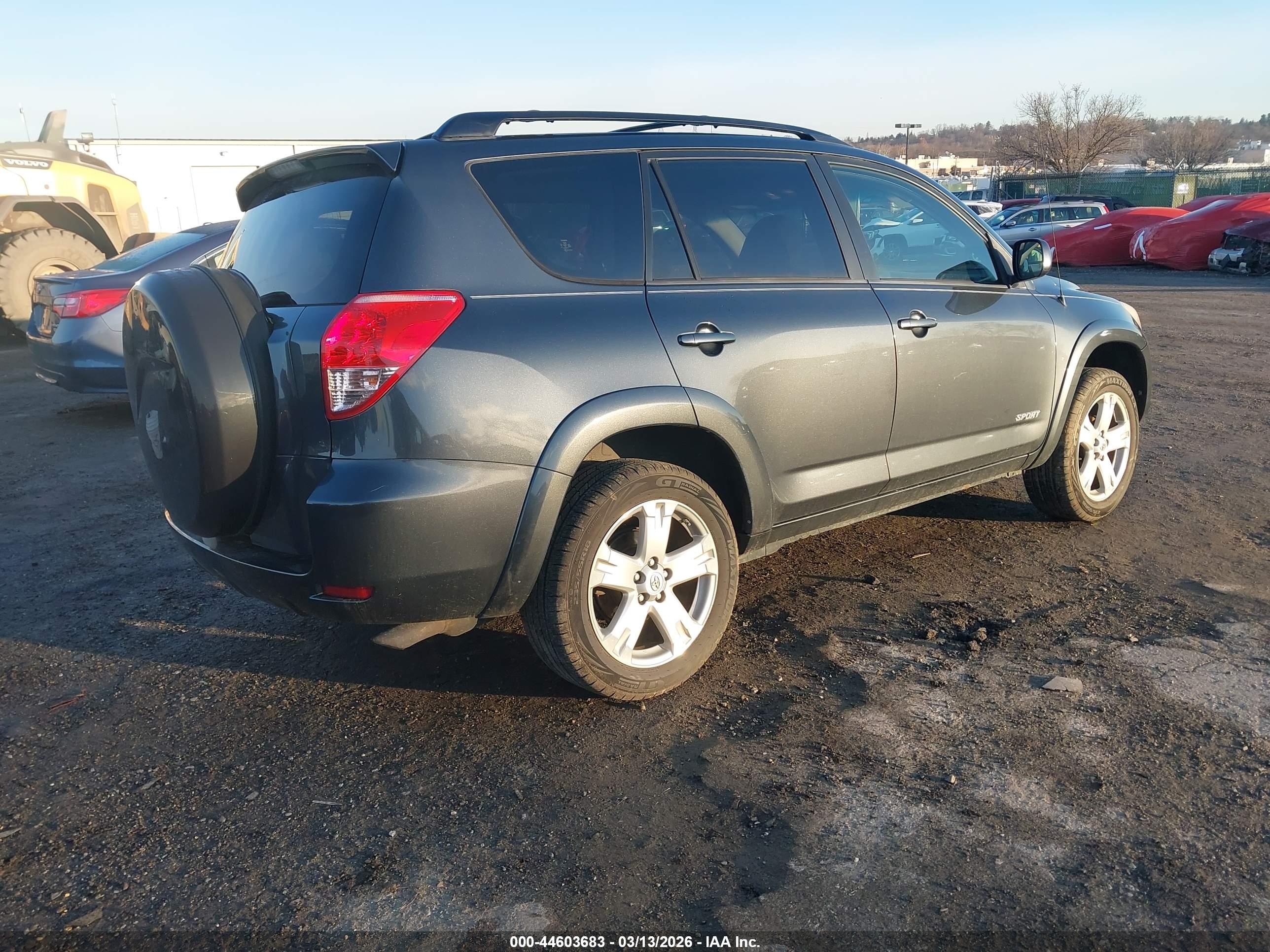 2008 Toyota Rav4 Sport Gray vin: JTMZD32V886053933