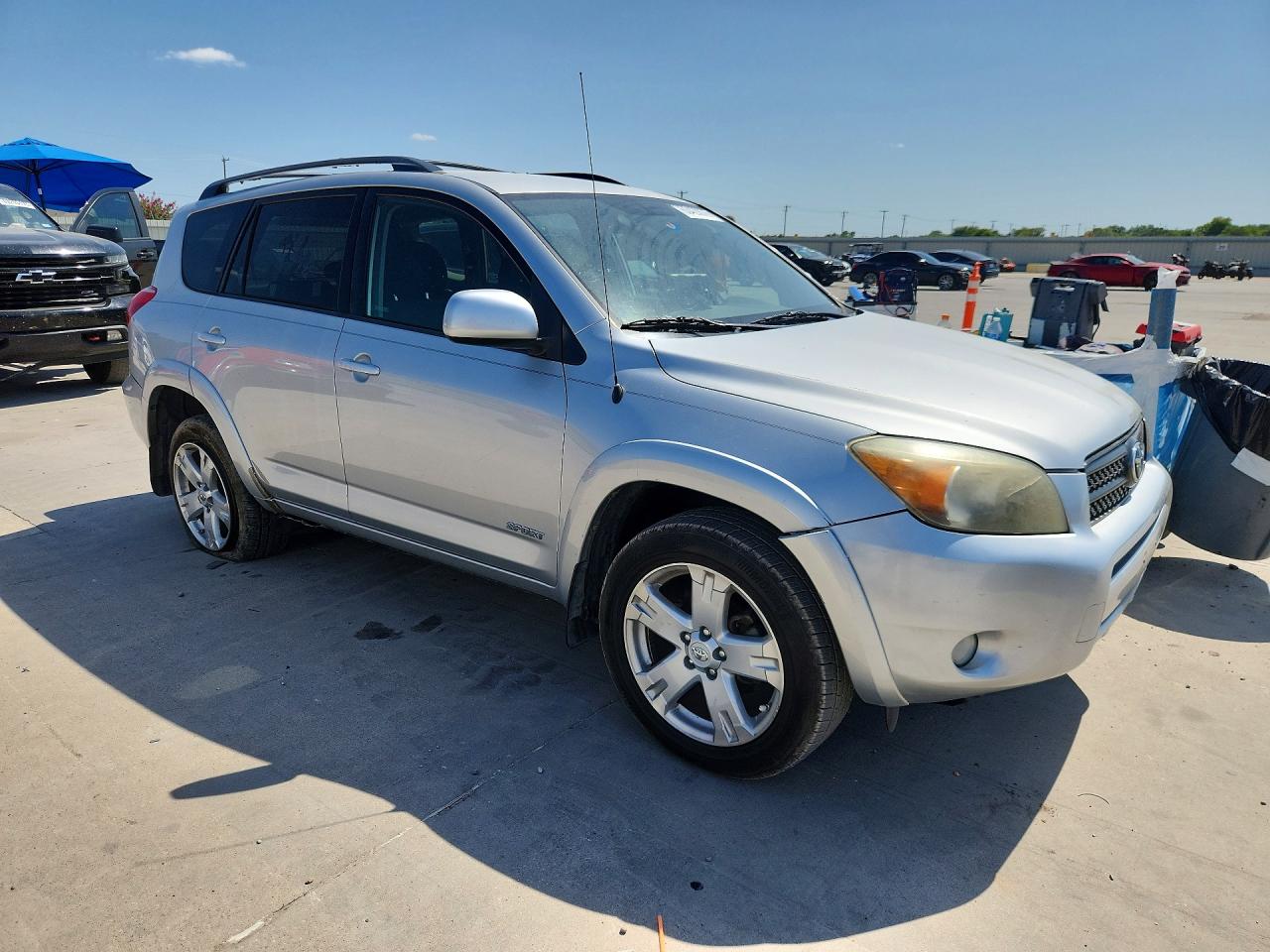 2008 Toyota Rav4 Sport Silver vin: JTMZD32V886063538