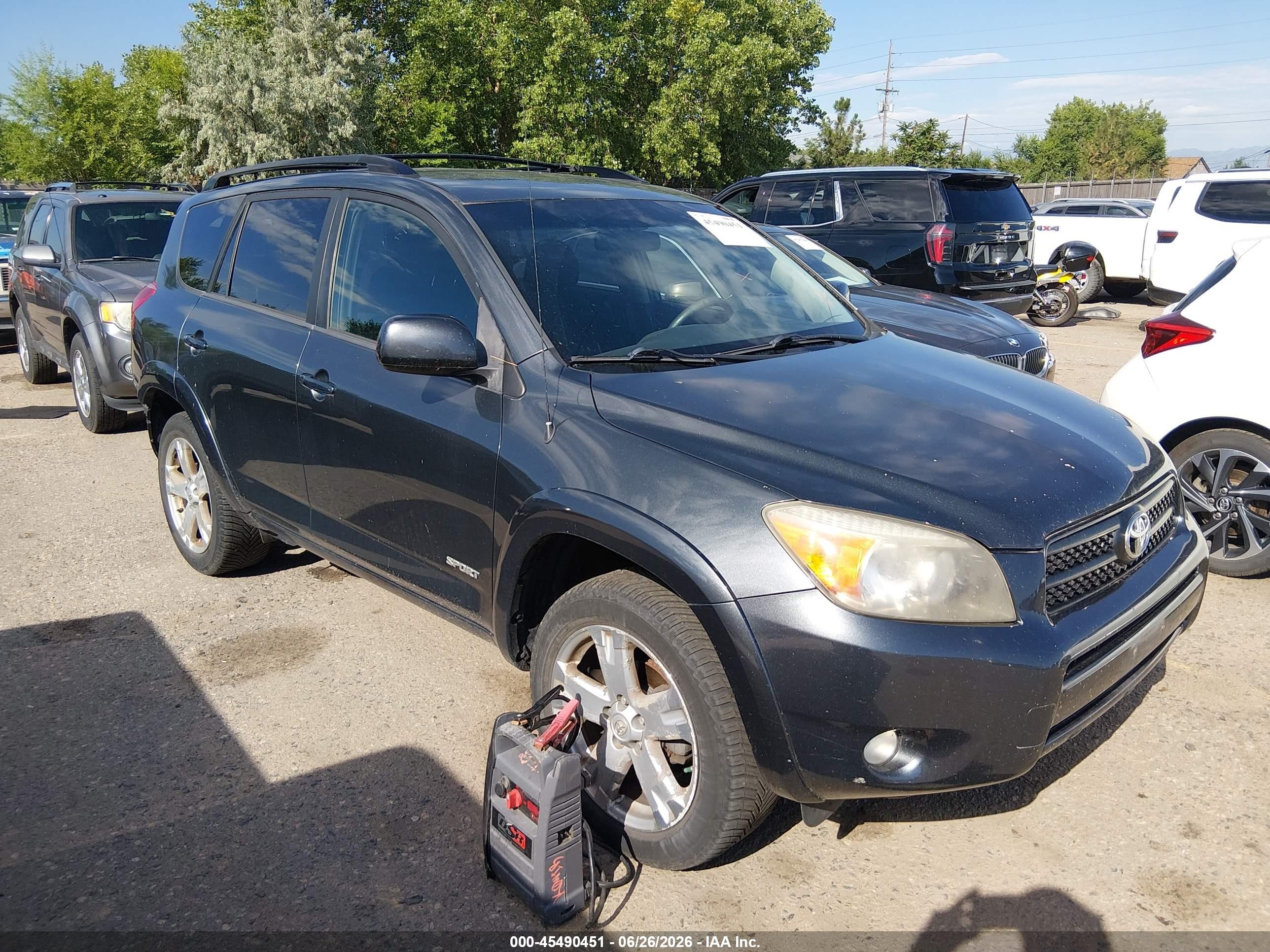 2007 Toyota Rav4 Sport Gray vin: JTMZD32V975048034