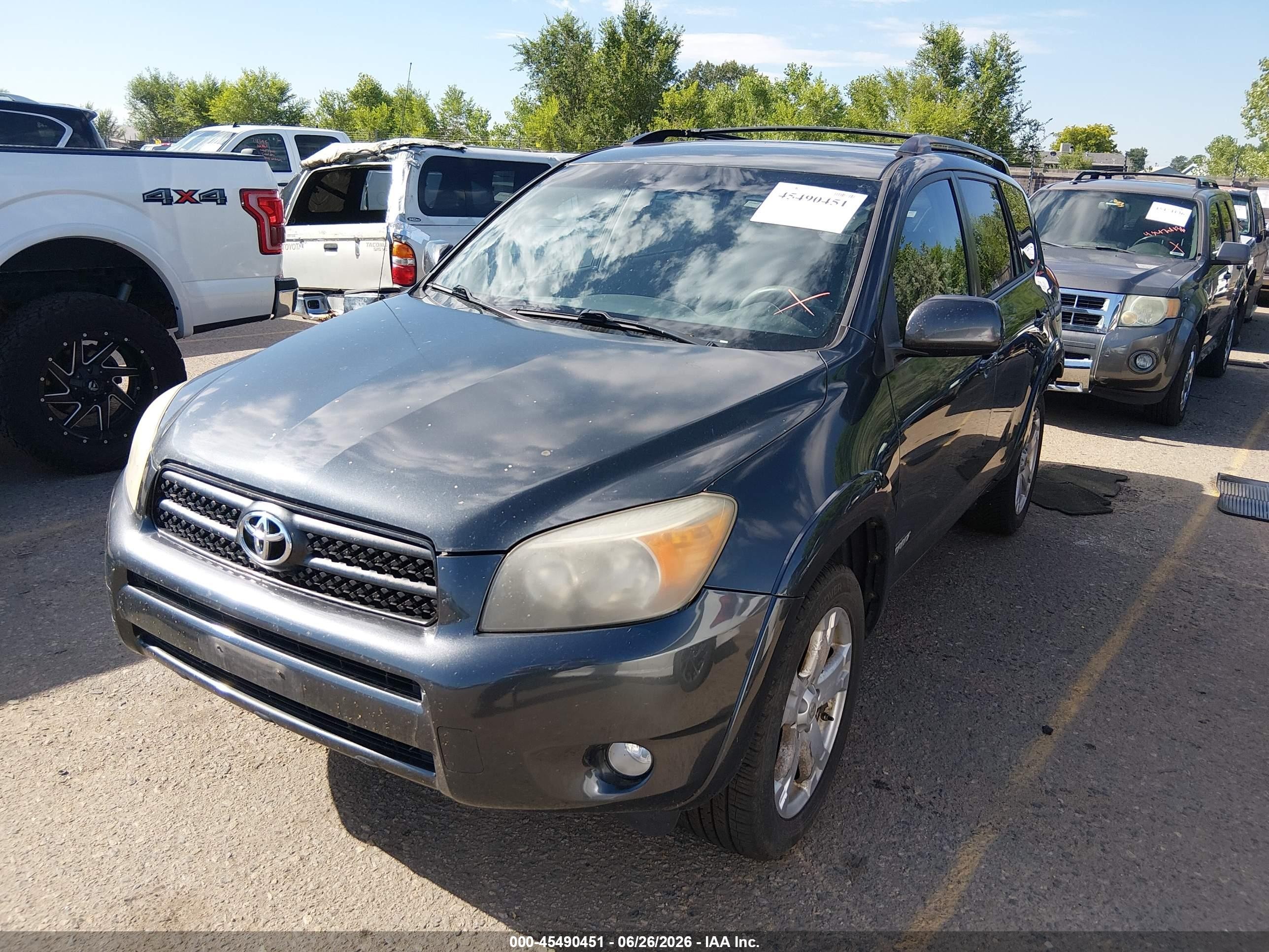 2007 Toyota Rav4 Sport Gray vin: JTMZD32V975048034