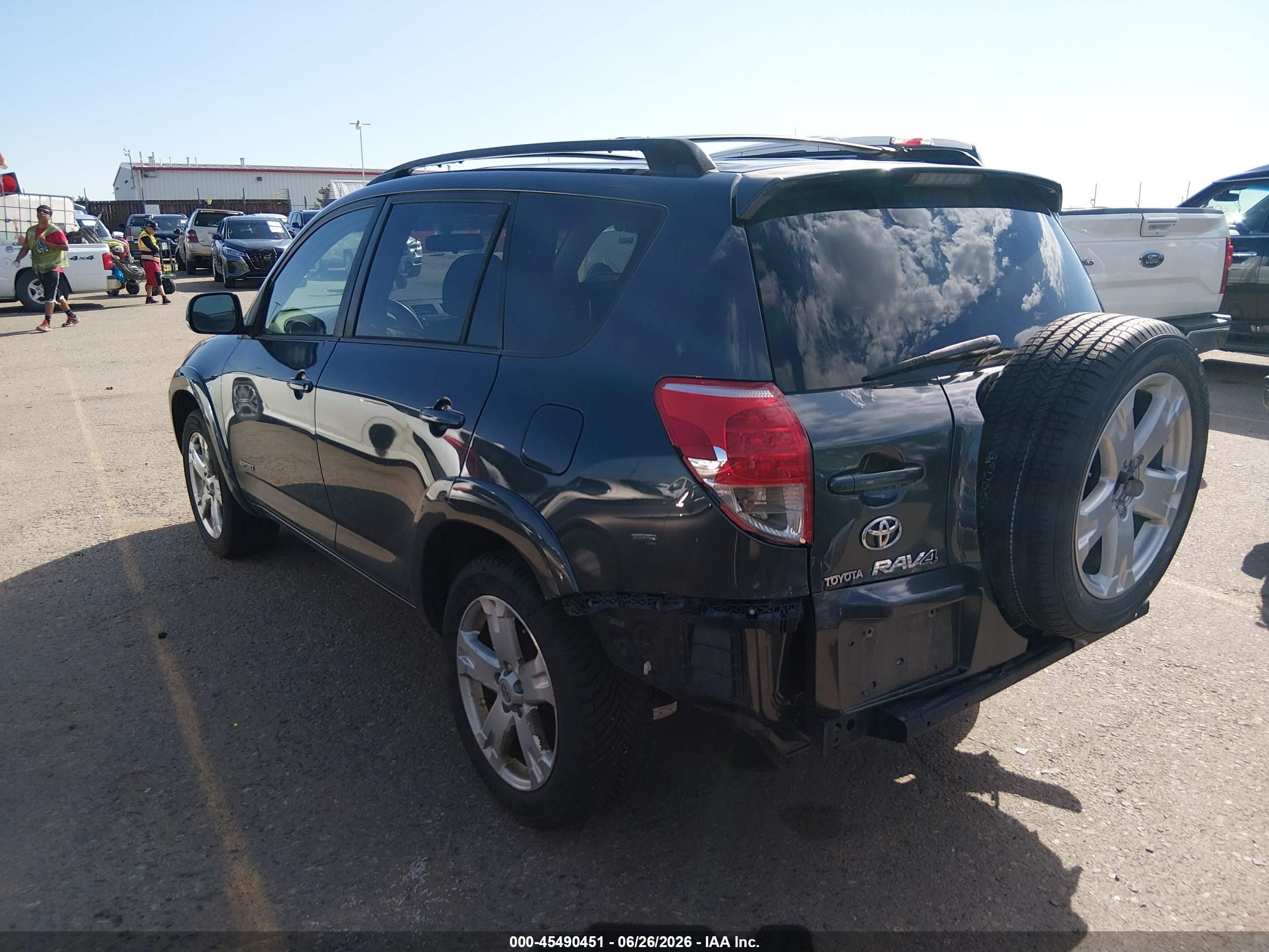 2007 Toyota Rav4 Sport Gray vin: JTMZD32V975048034