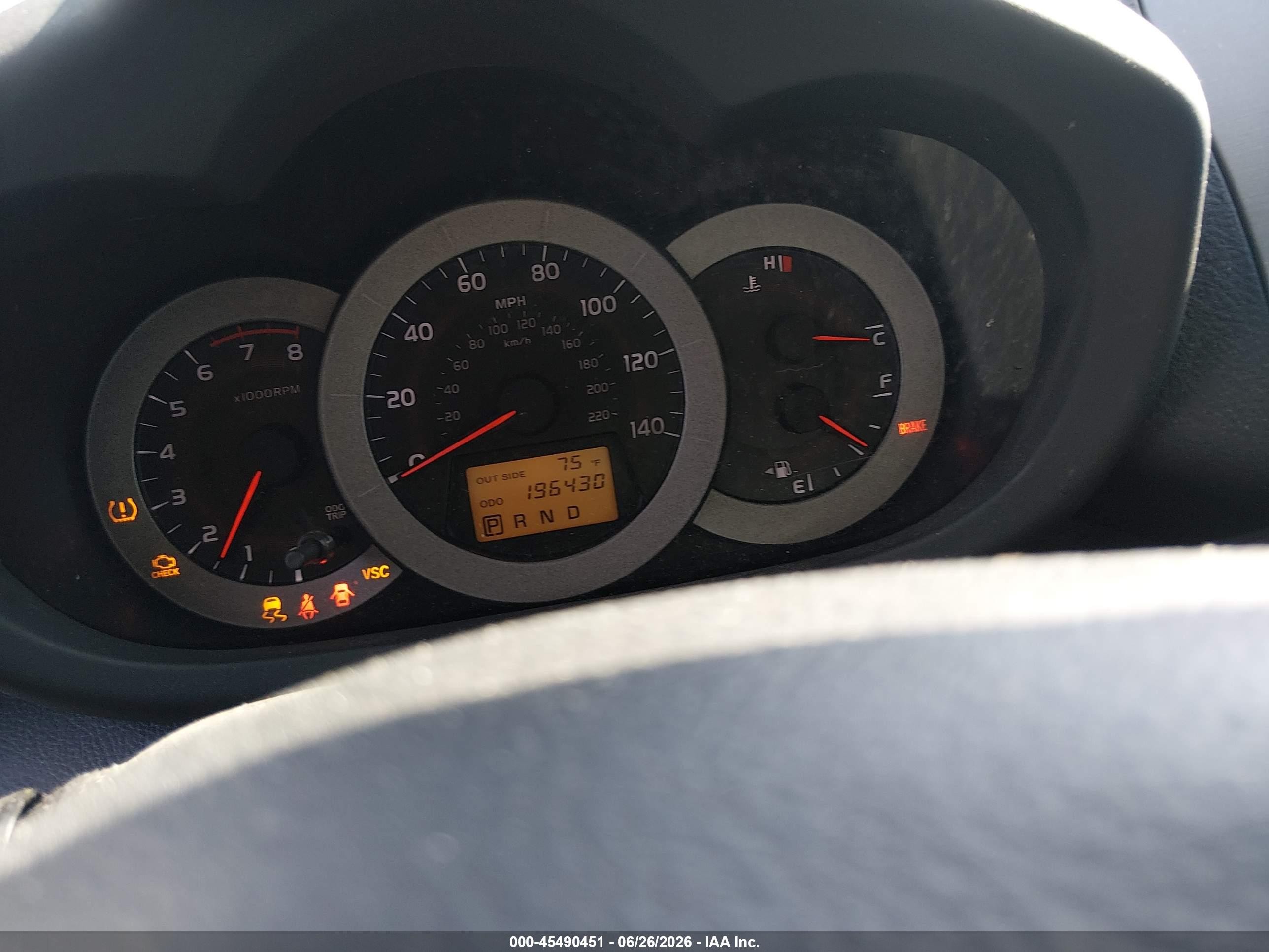 2007 Toyota Rav4 Sport Gray vin: JTMZD32V975048034