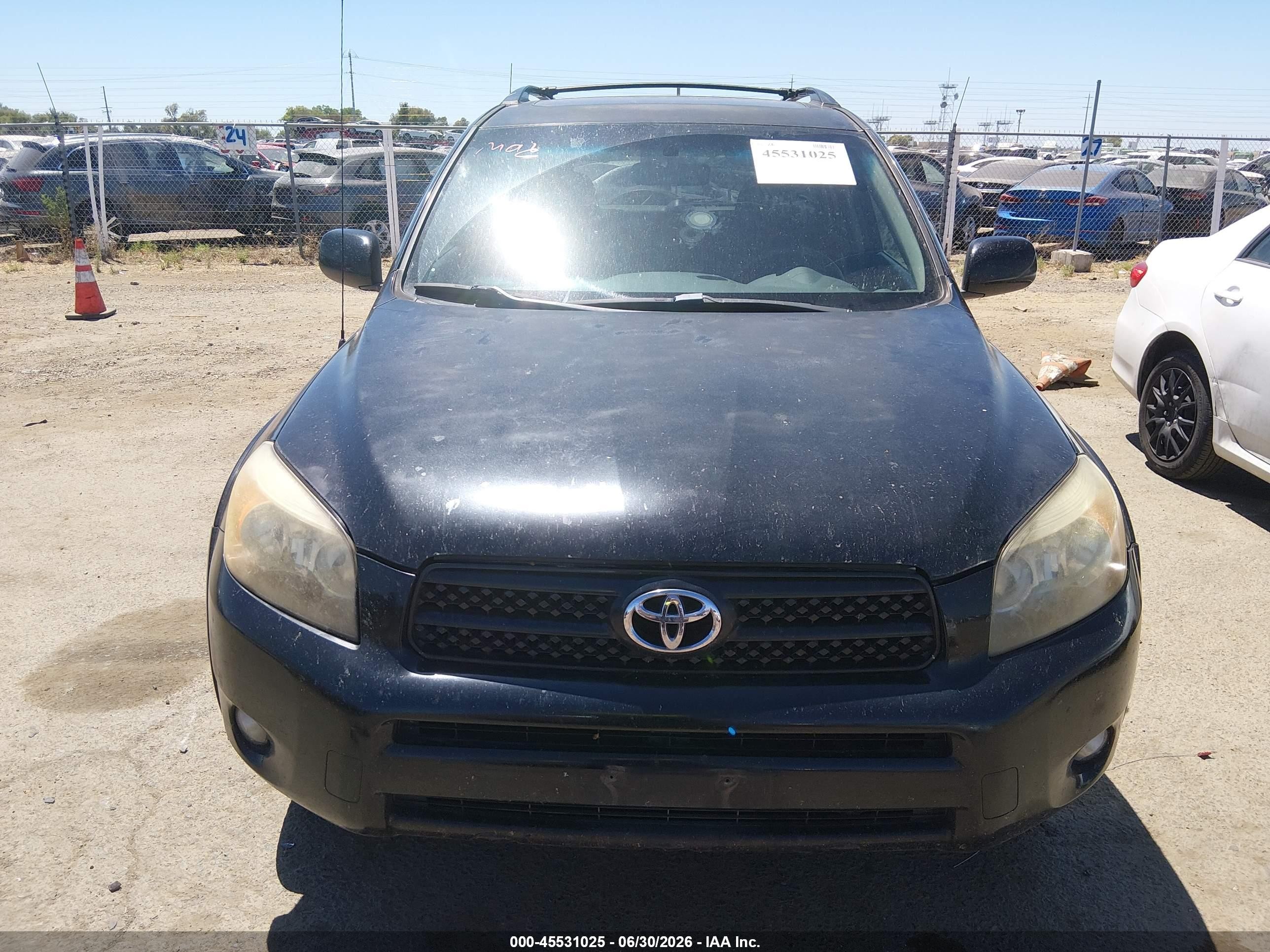 2007 Toyota Rav4 Sport Black vin: JTMZD32V976036704