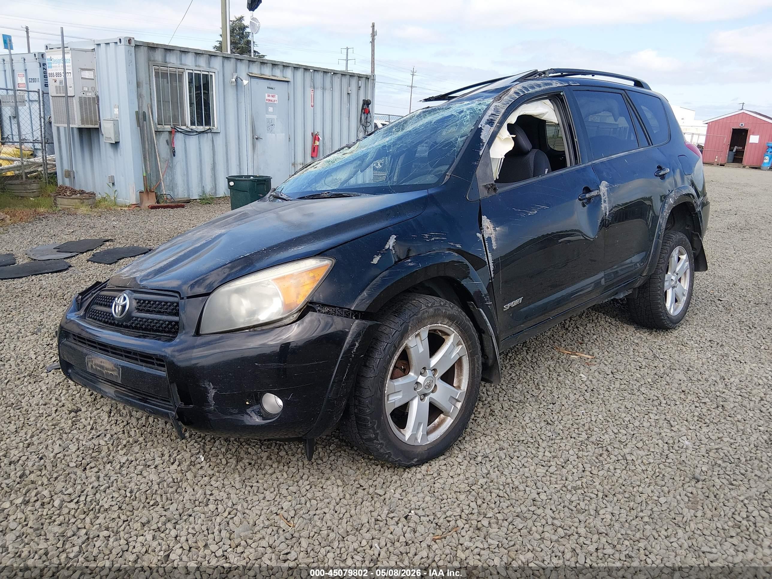 2007 Toyota Rav4 Sport Black vin: JTMZD32V976052157