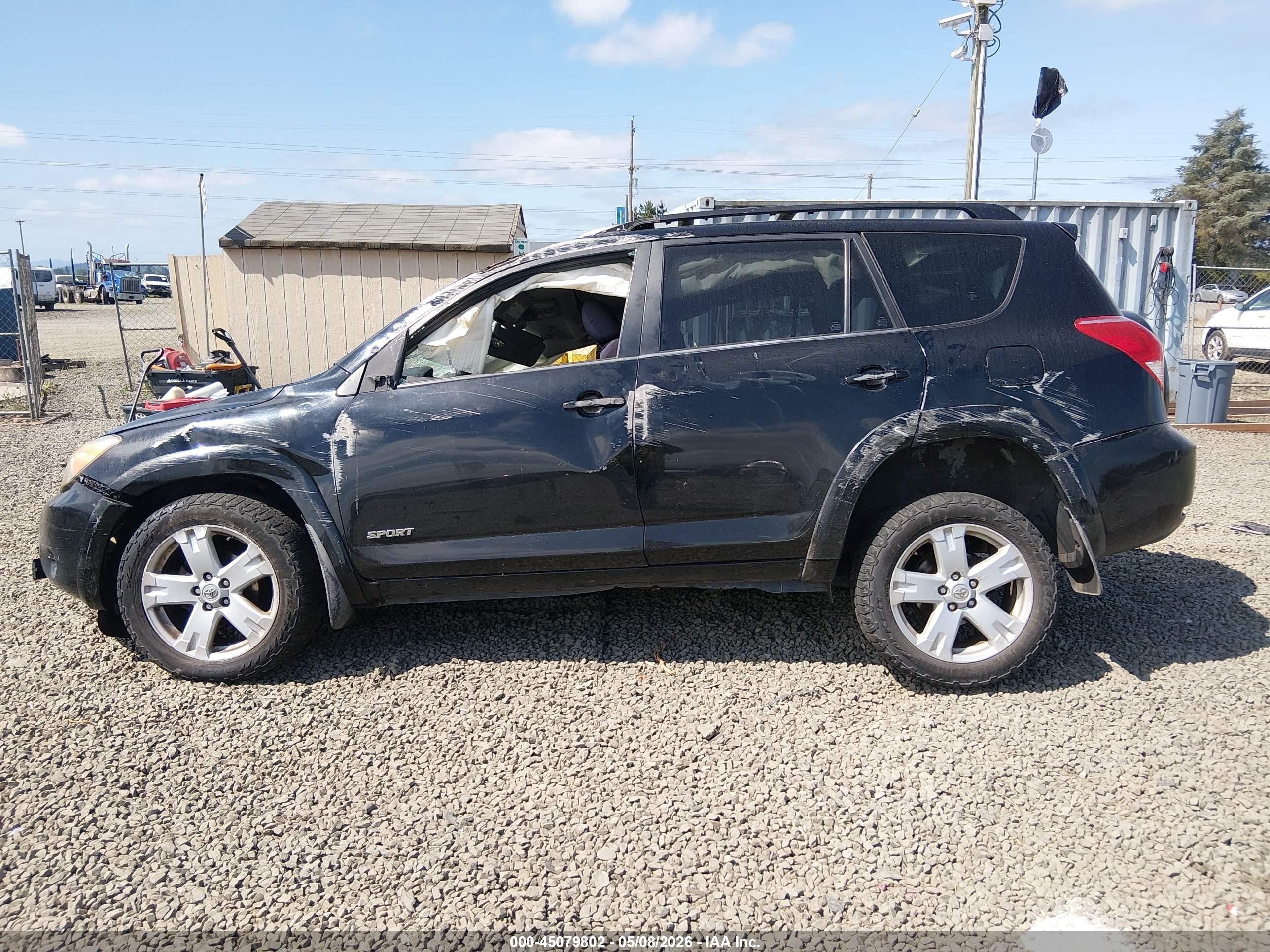 2007 Toyota Rav4 Sport Black vin: JTMZD32V976052157