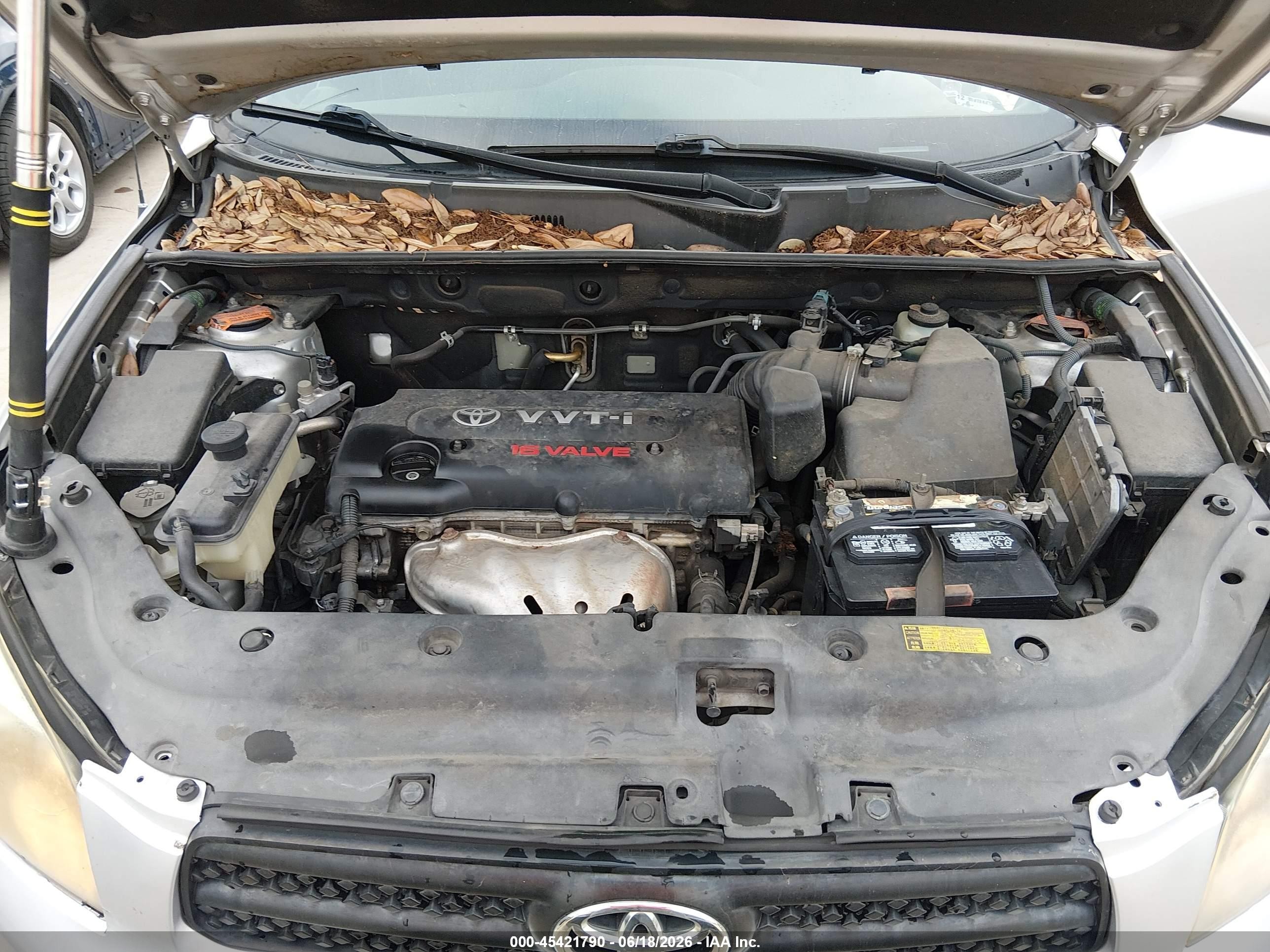 2008 Toyota Rav4 Sport Silver vin: JTMZD32V986078176