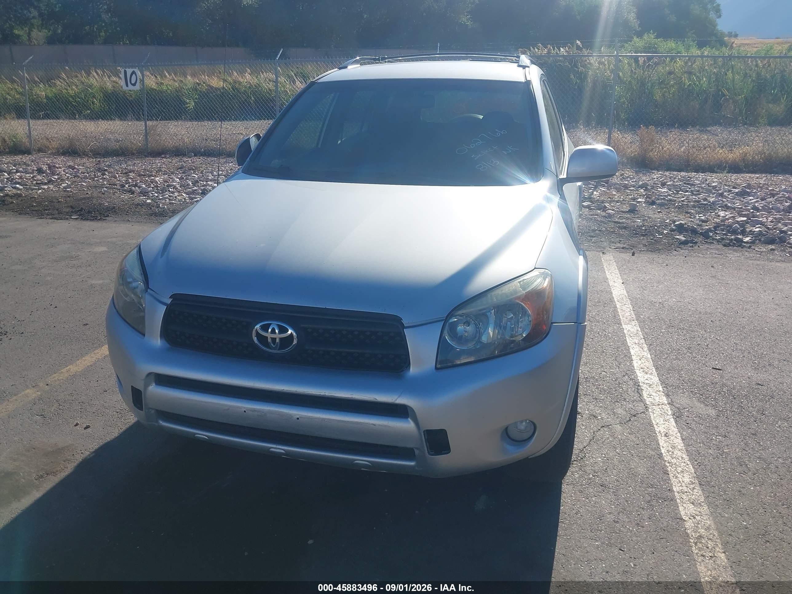 2007 Toyota Rav4 Sport Серебряный vin: JTMZD32VX75062766