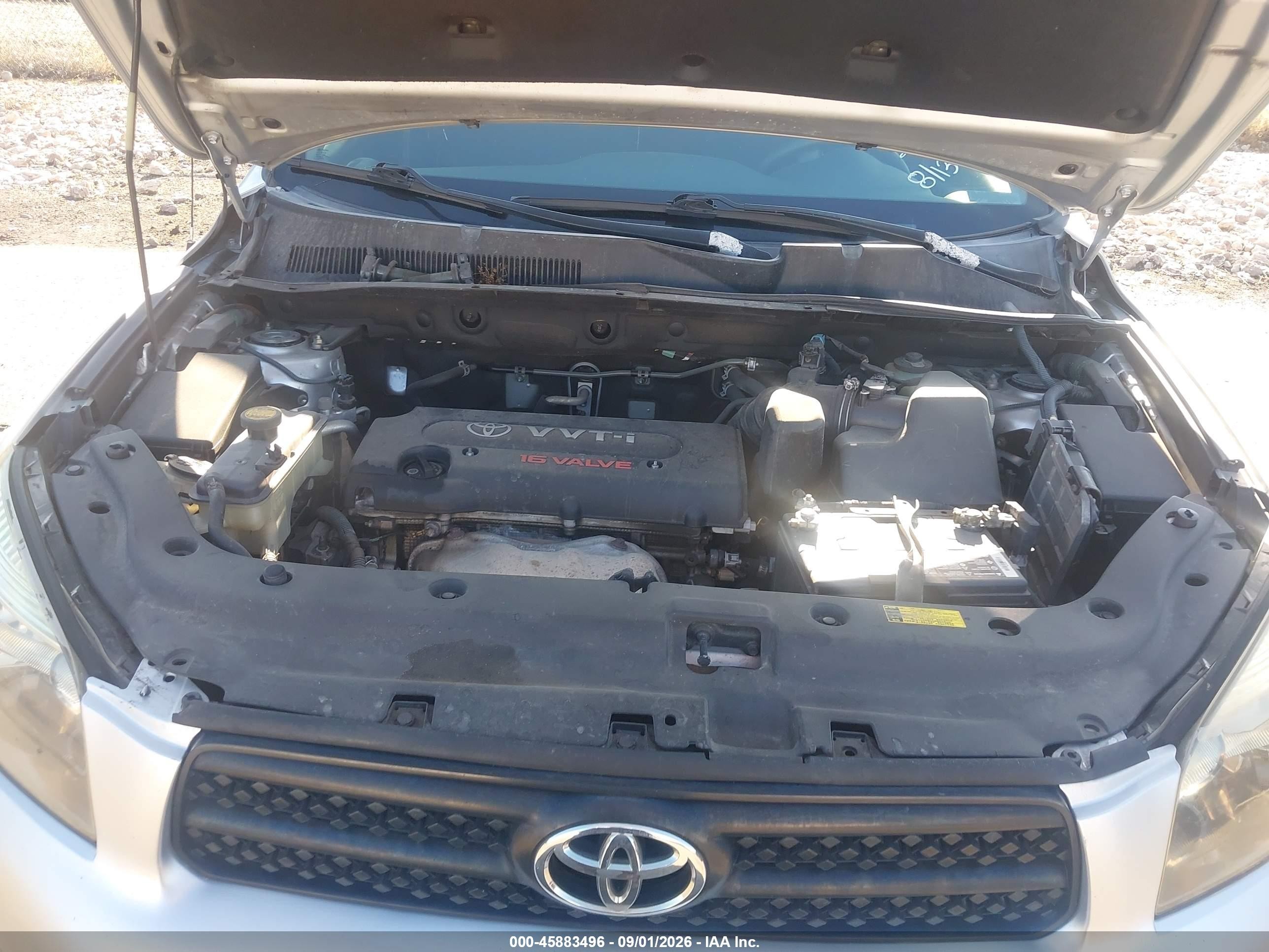 2007 Toyota Rav4 Sport Серебряный vin: JTMZD32VX75062766