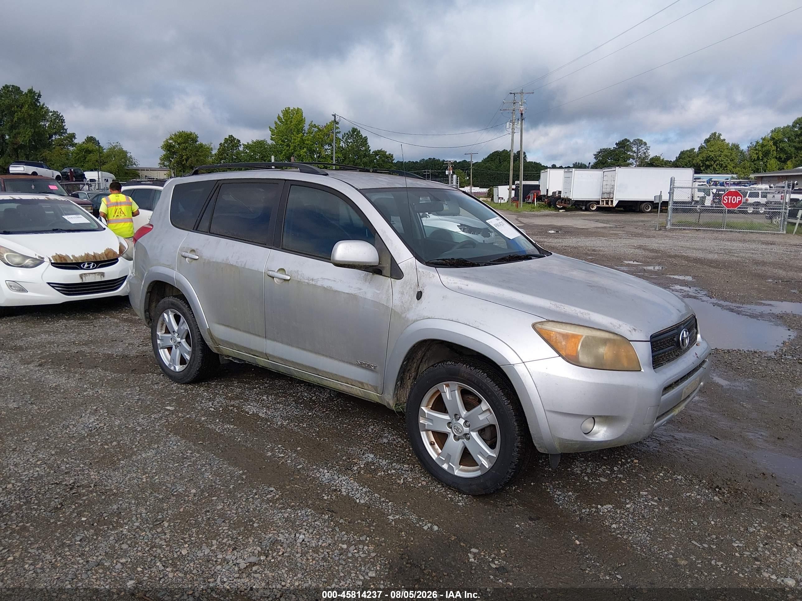 2008 Toyota Rav4 Sport Silver vin: JTMZD32VX86073259