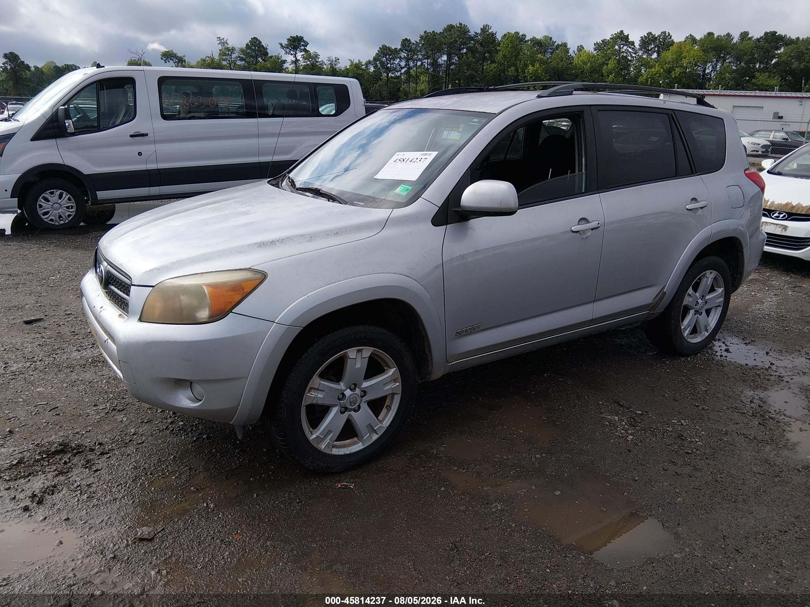 2008 Toyota Rav4 Sport Silver vin: JTMZD32VX86073259