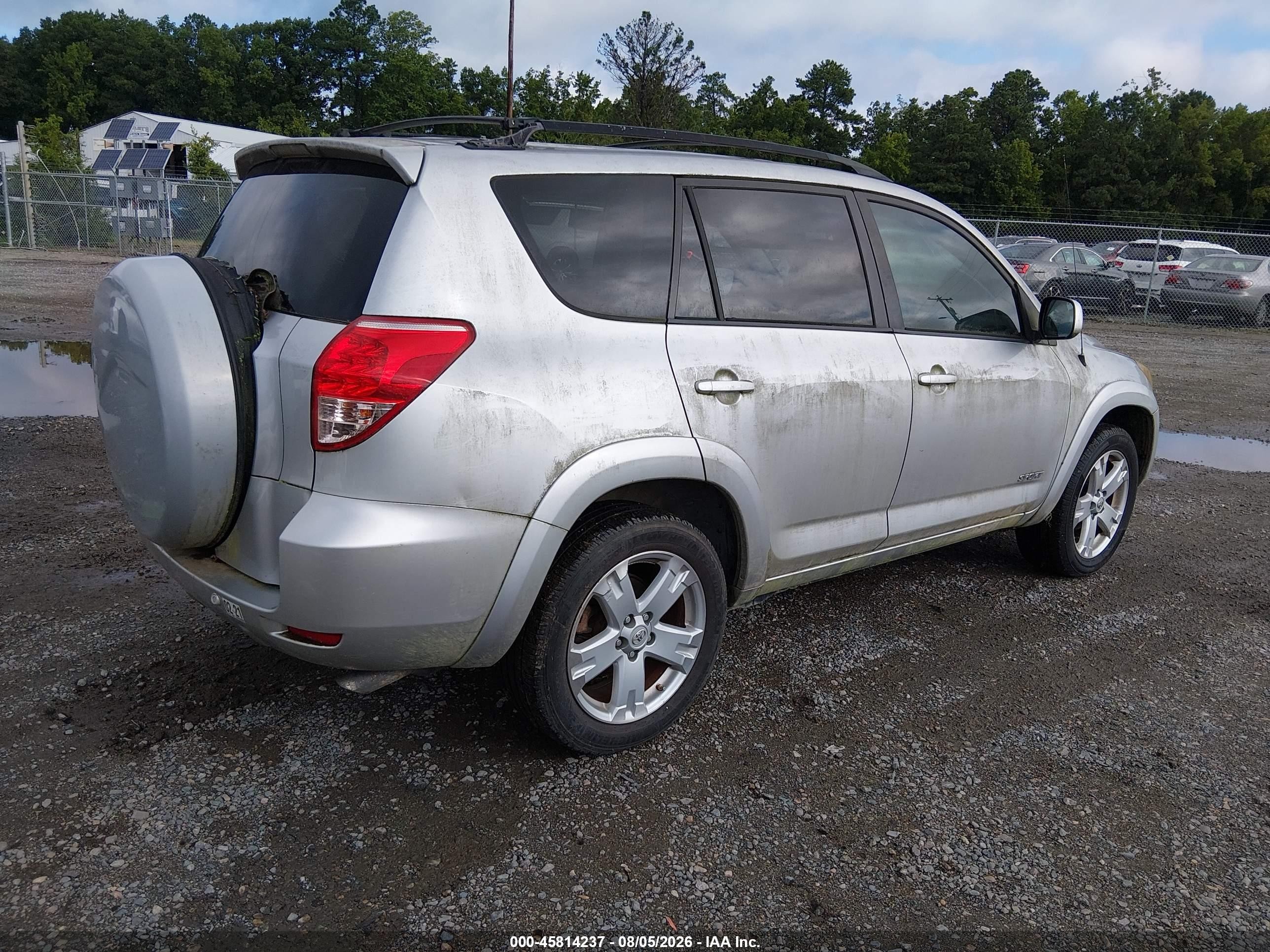 2008 Toyota Rav4 Sport Silver vin: JTMZD32VX86073259