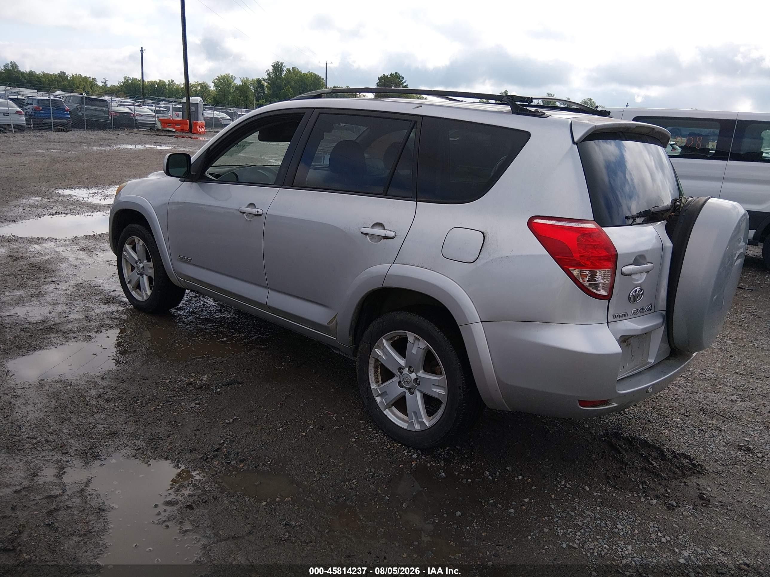 2008 Toyota Rav4 Sport Silver vin: JTMZD32VX86073259