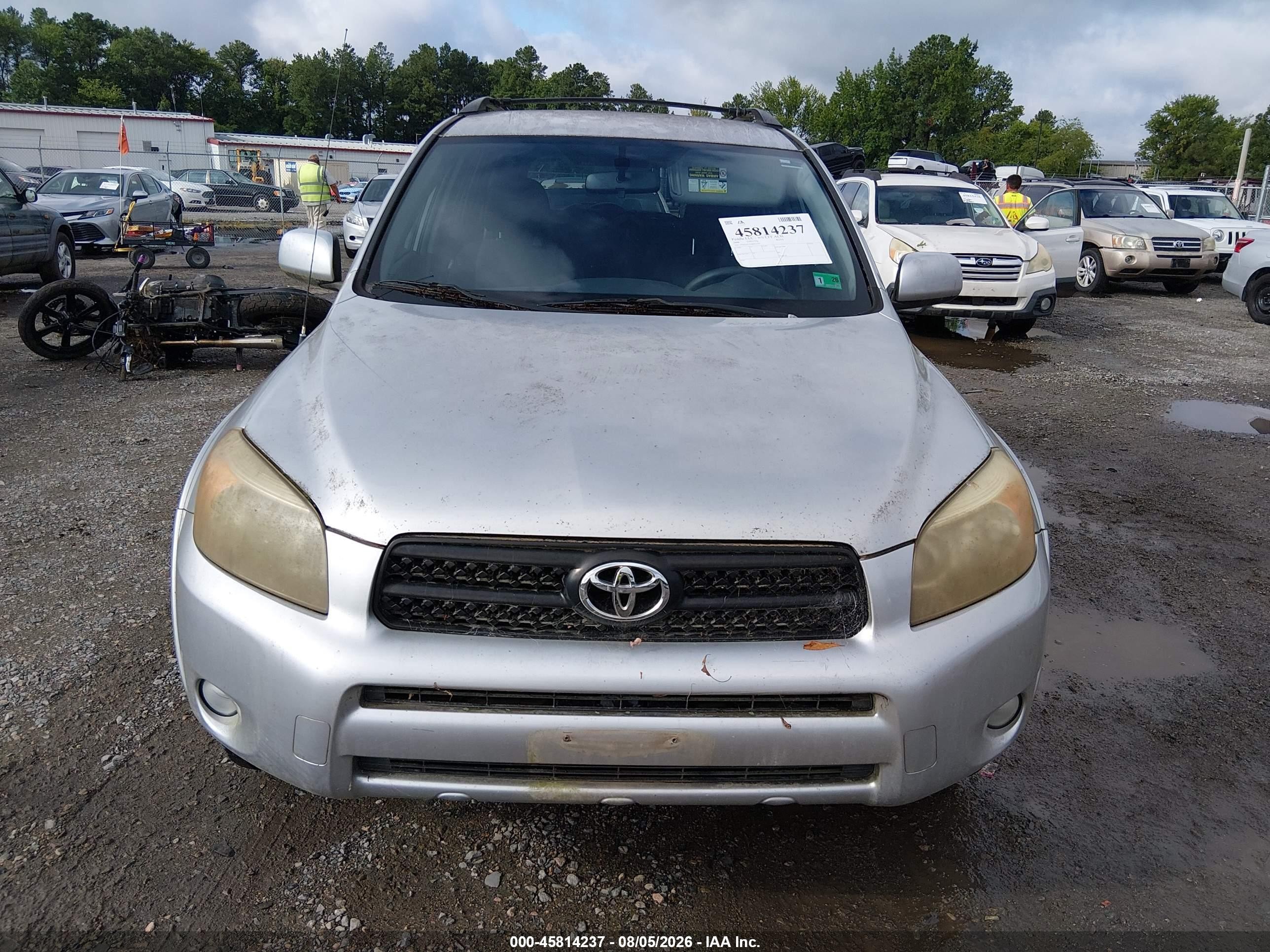 2008 Toyota Rav4 Sport Silver vin: JTMZD32VX86073259