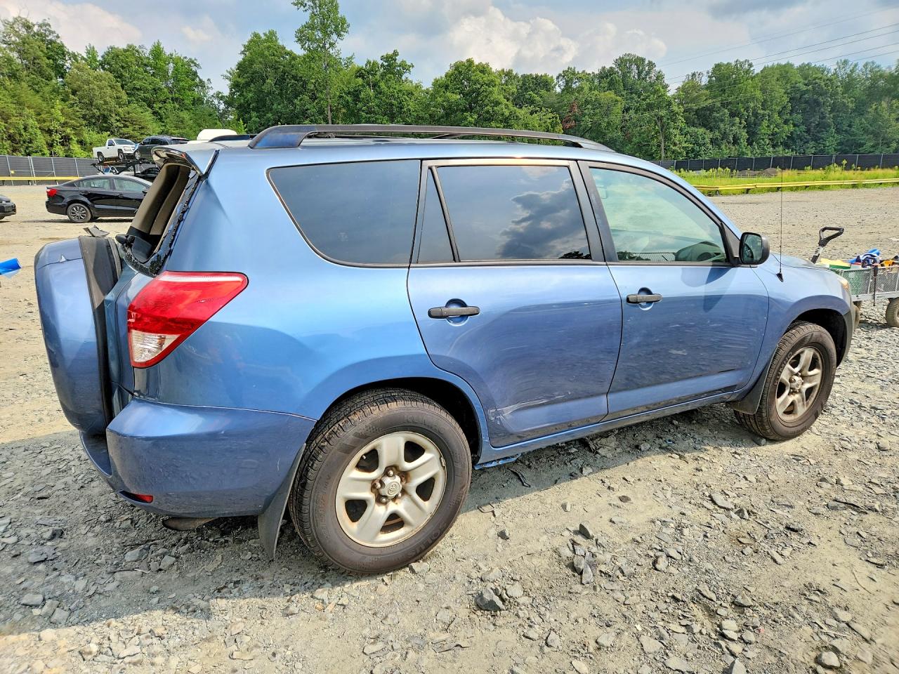 2006 Toyota Rav4 Base Blue vin: JTMZD33V065007899