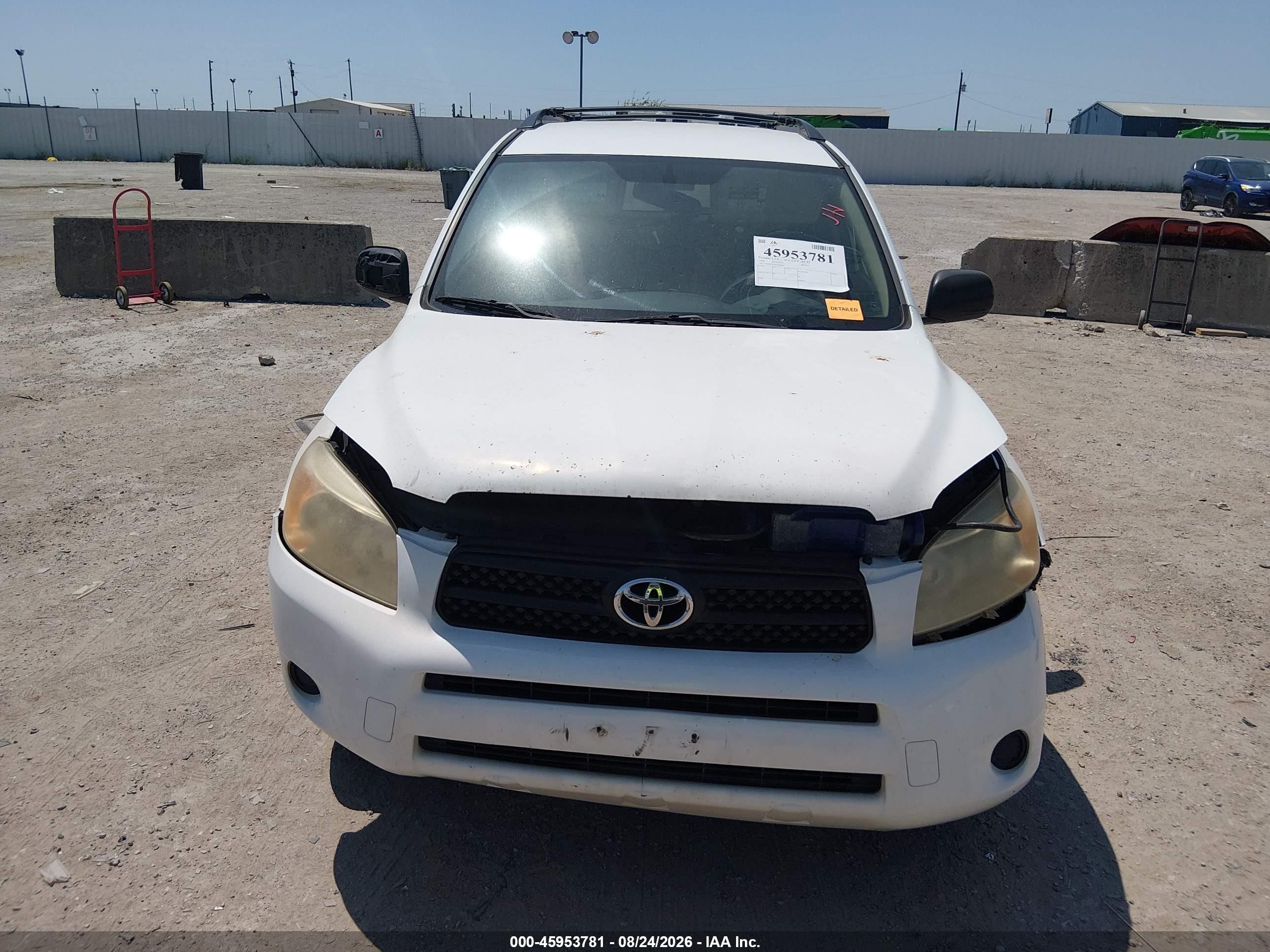2006 Toyota Rav4   White vin: JTMZD33V065009698