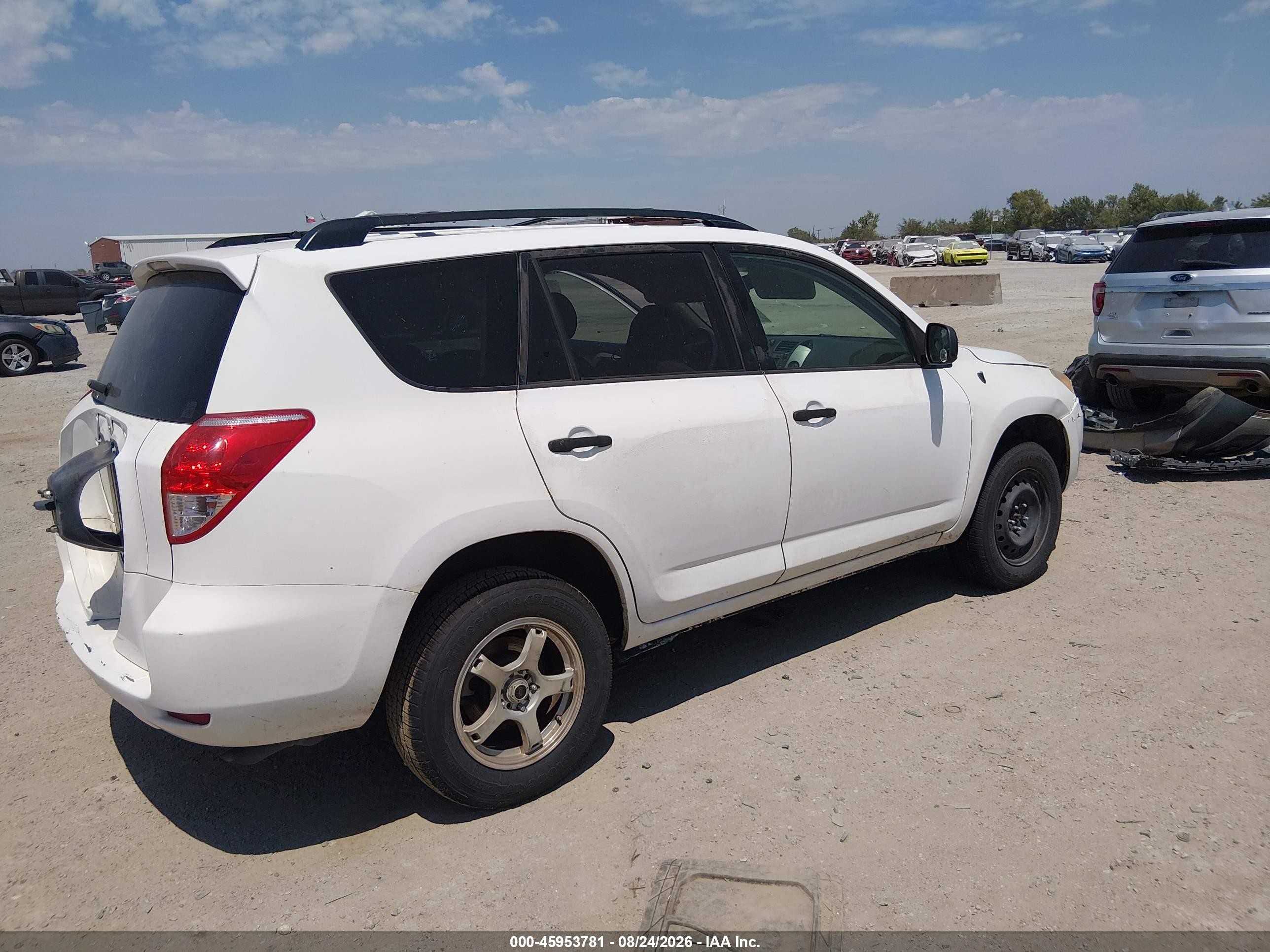 2006 Toyota Rav4   White vin: JTMZD33V065009698