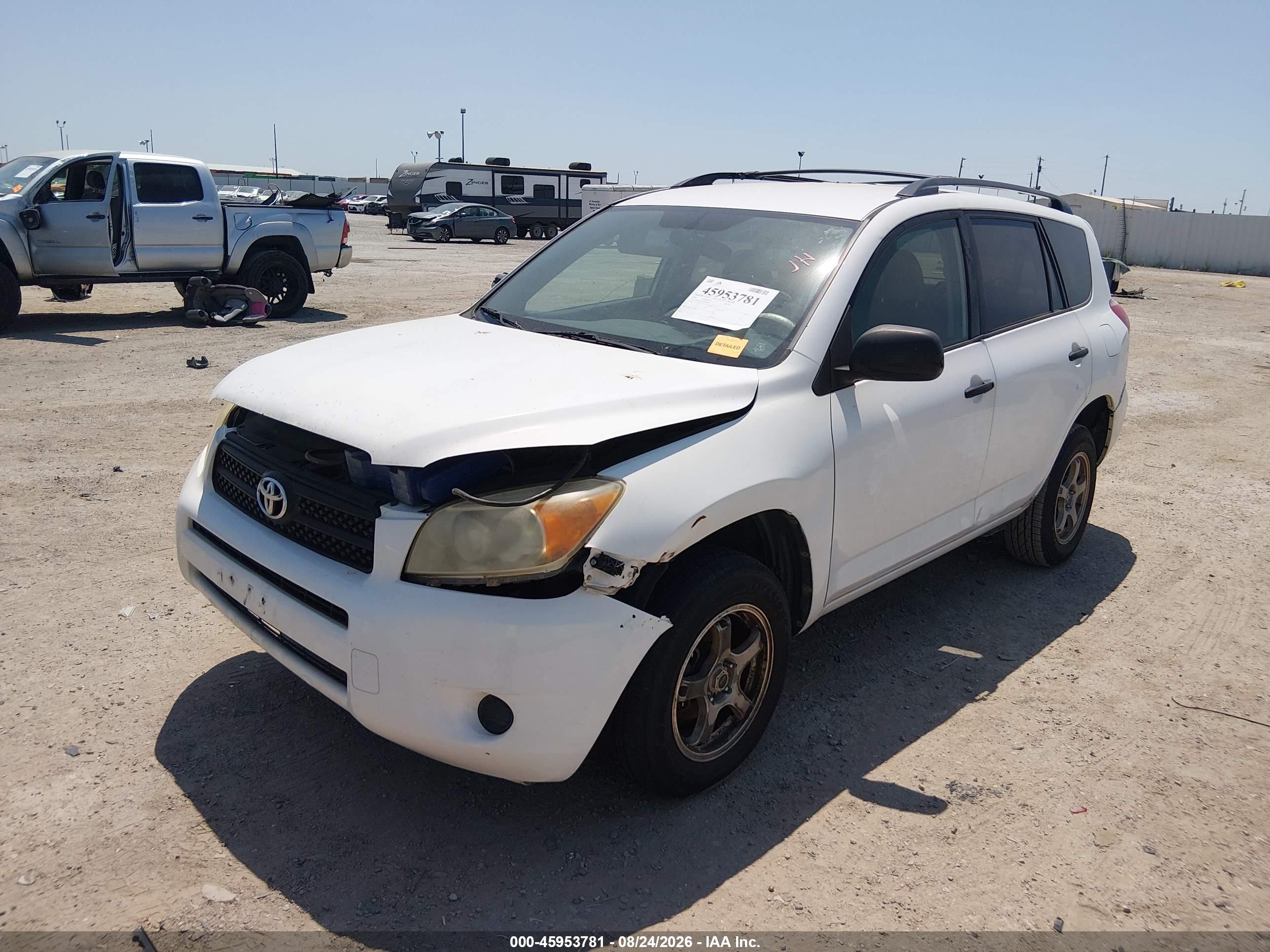 2006 Toyota Rav4   White vin: JTMZD33V065009698