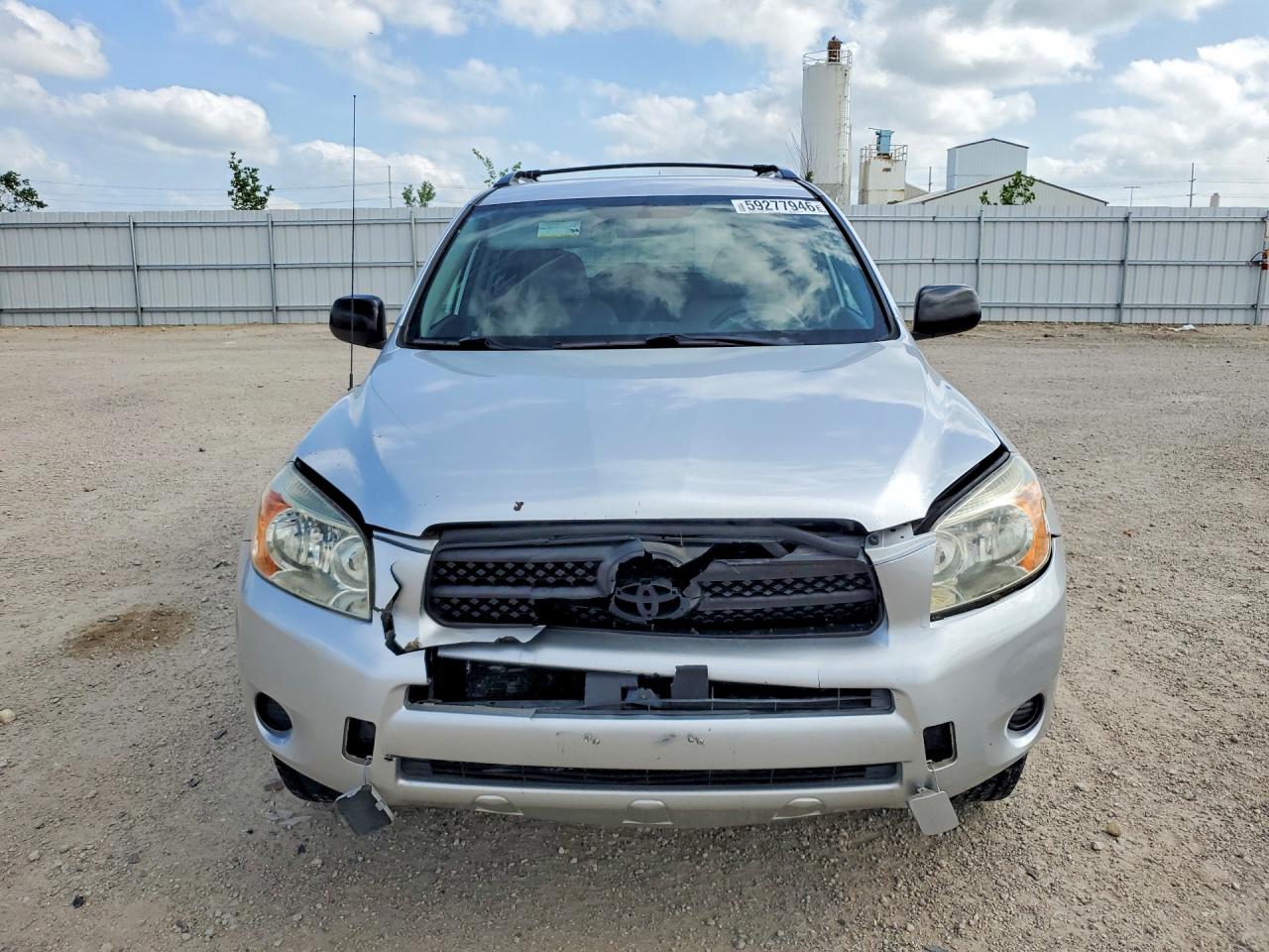 2006 Toyota Rav4 Base Silver vin: JTMZD33V066020002