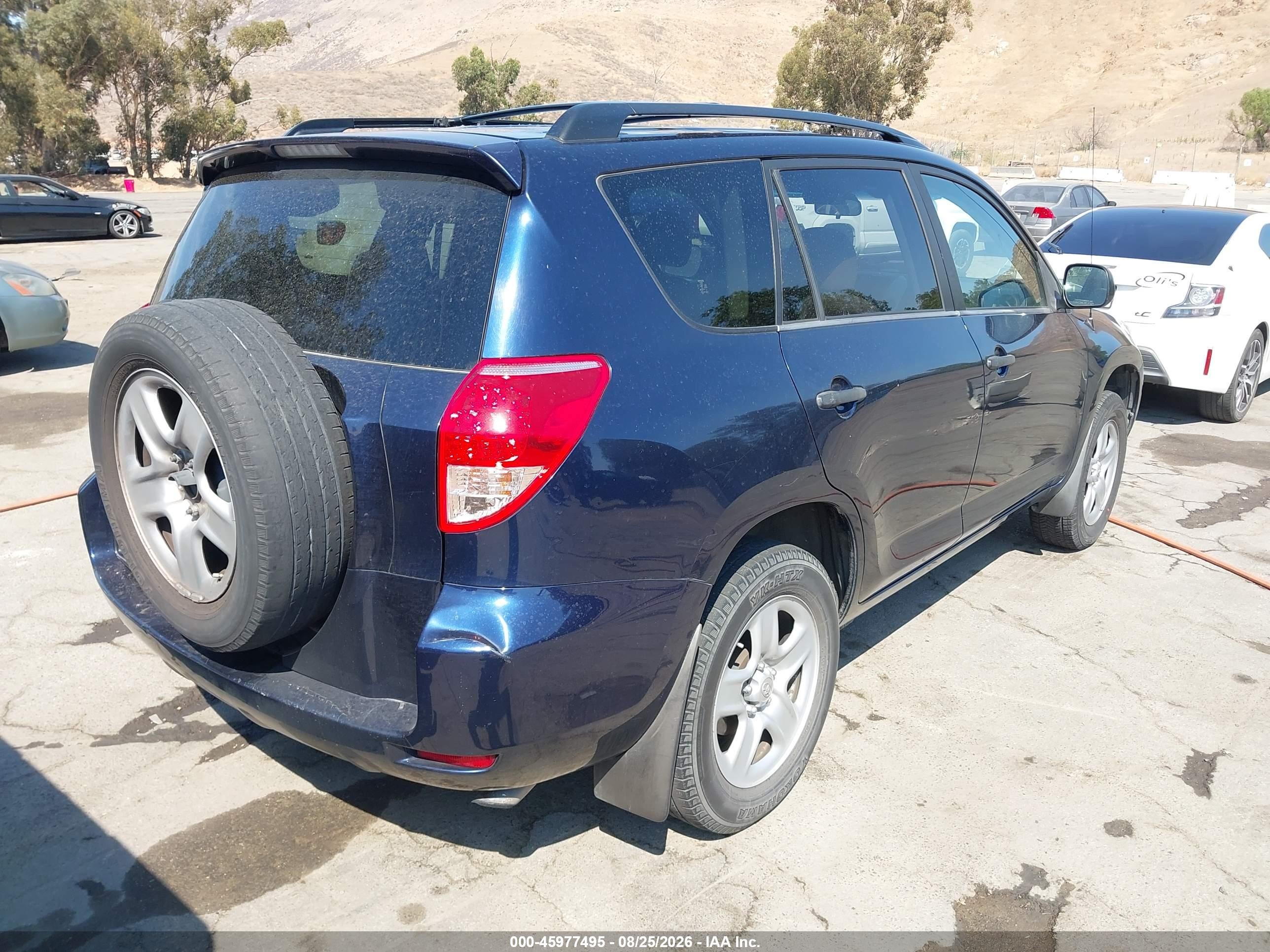 2007 Toyota Rav4   Dark Blue vin: JTMZD33V075038409