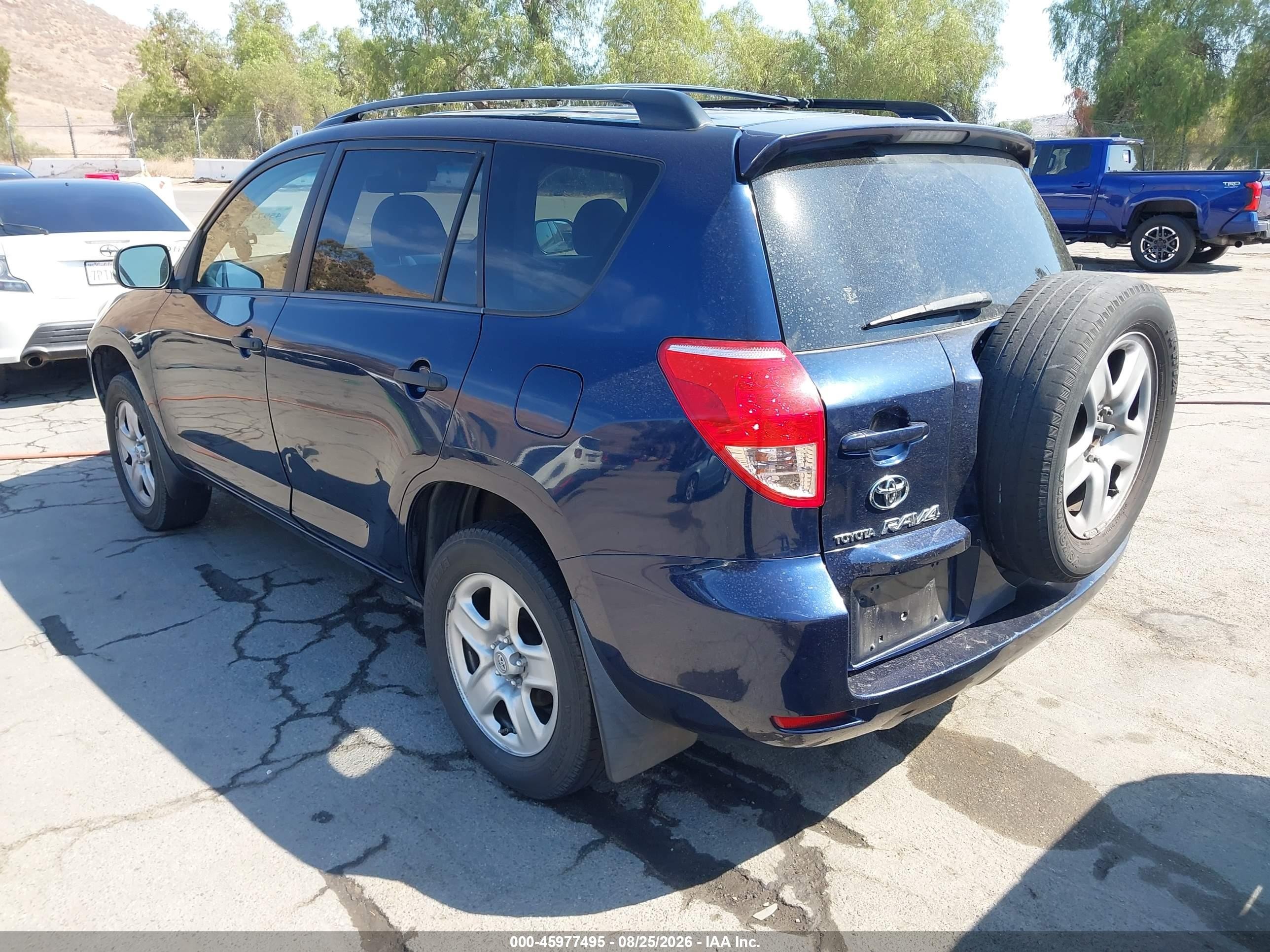 2007 Toyota Rav4   Dark Blue vin: JTMZD33V075038409