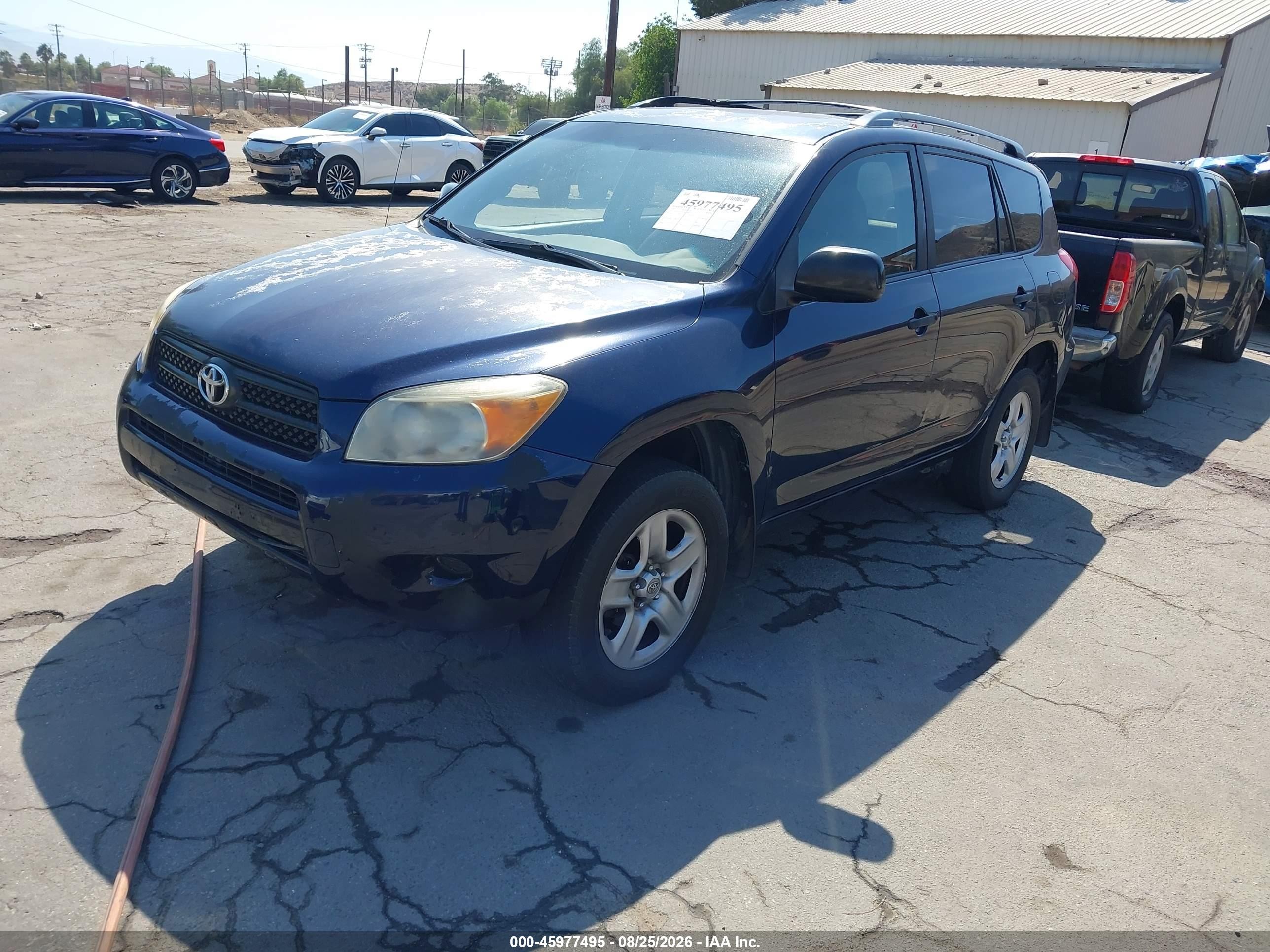 2007 Toyota Rav4   Dark Blue vin: JTMZD33V075038409