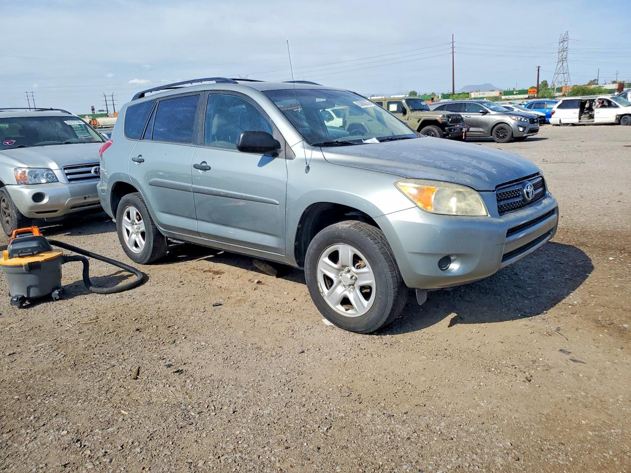 2007 Toyota Rav4 Teal vin: JTMZD33V075071975