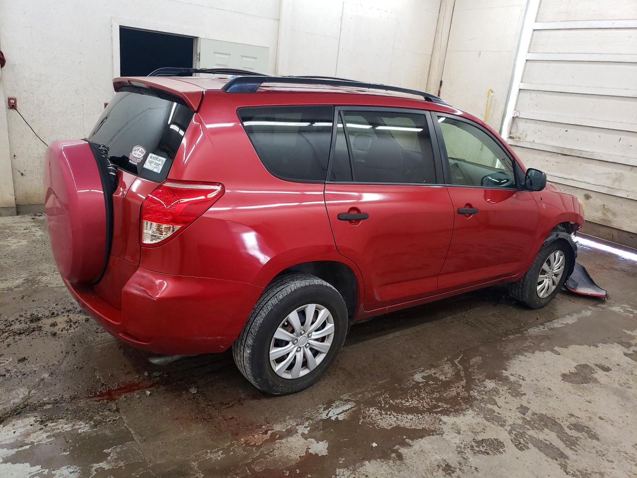 2007 Toyota Rav4 Base Red vin: JTMZD33V076037531