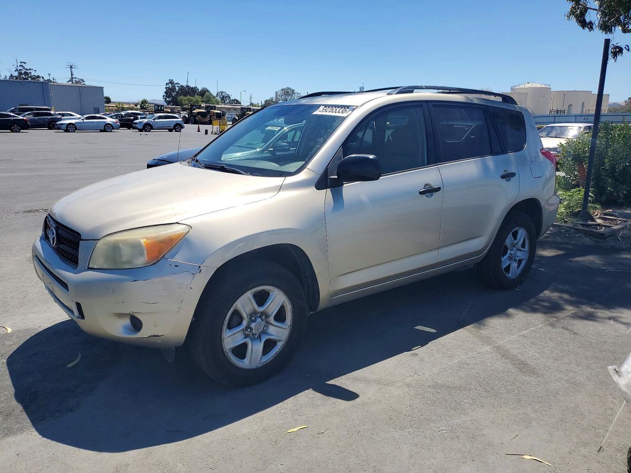 2007 Toyota Rav4 Base Beige vin: JTMZD33V076038954