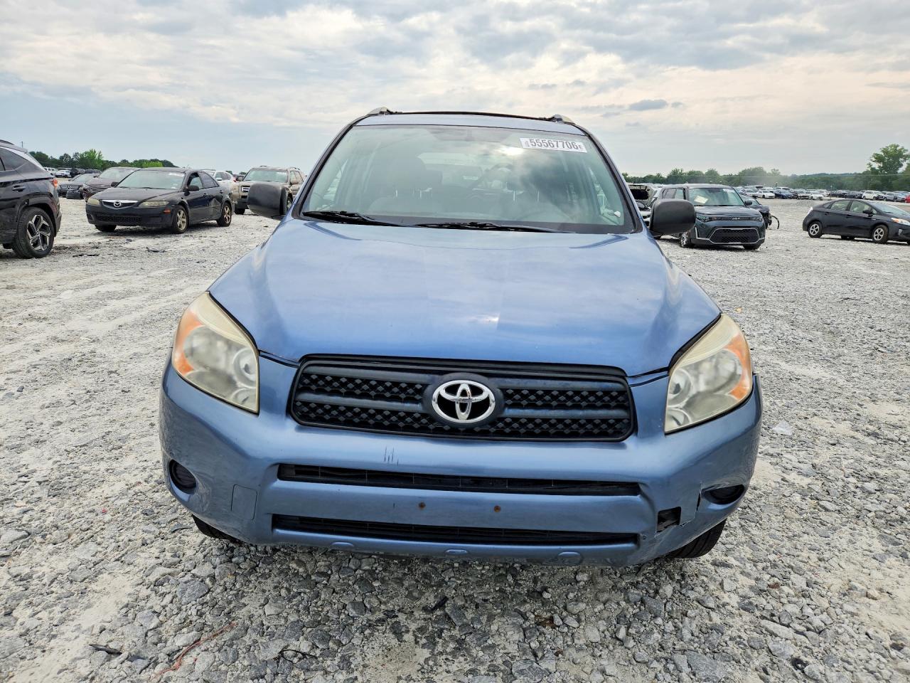 2007 Toyota Rav4 Base Blue vin: JTMZD33V076049047