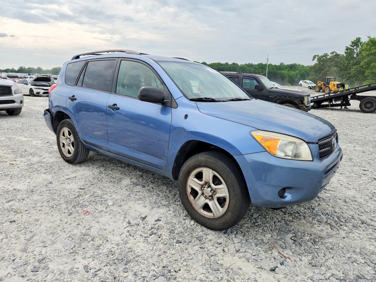 2007 Toyota Rav4 Base Blue vin: JTMZD33V076049047