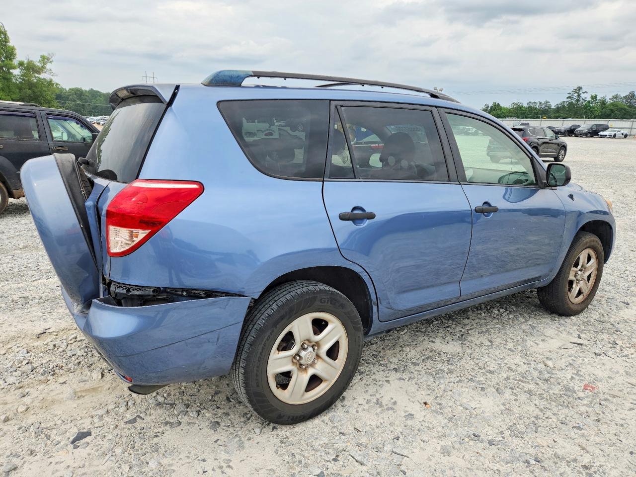 2007 Toyota Rav4 Base Blue vin: JTMZD33V076049047