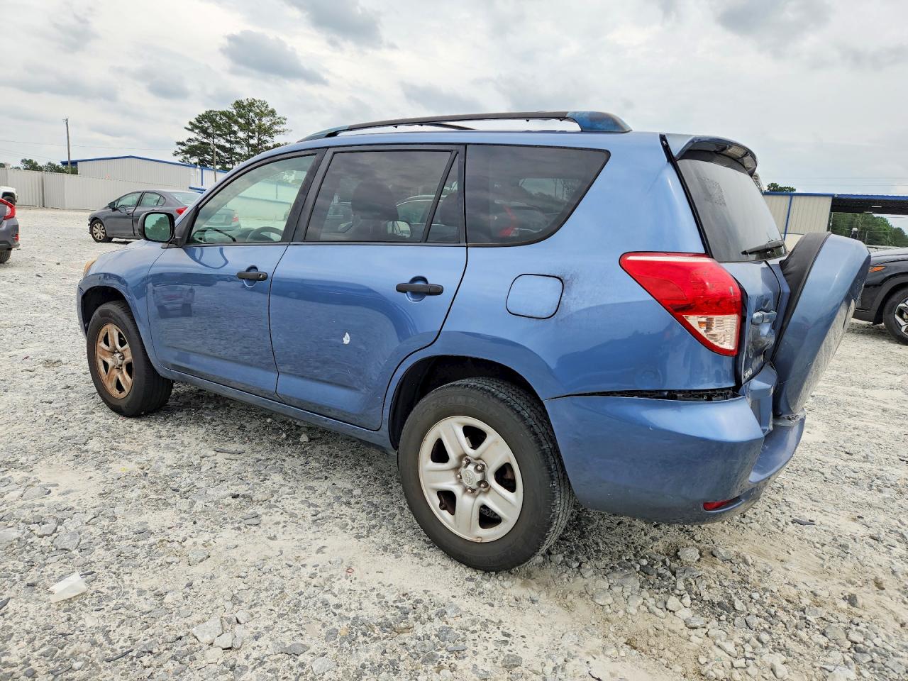 2007 Toyota Rav4 Base Blue vin: JTMZD33V076049047