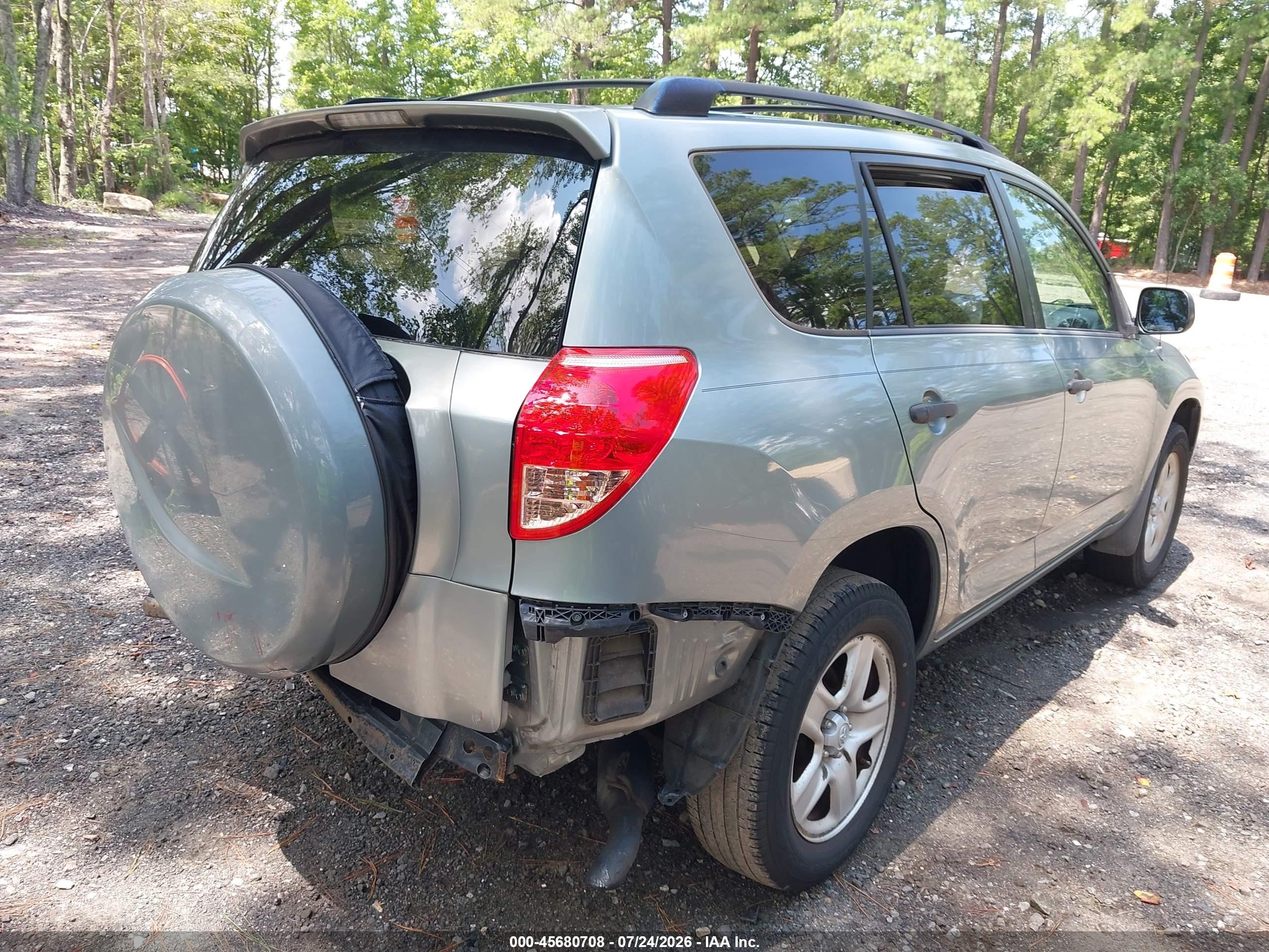 2008 Toyota Rav4 Серый vin: JTMZD33V085108038