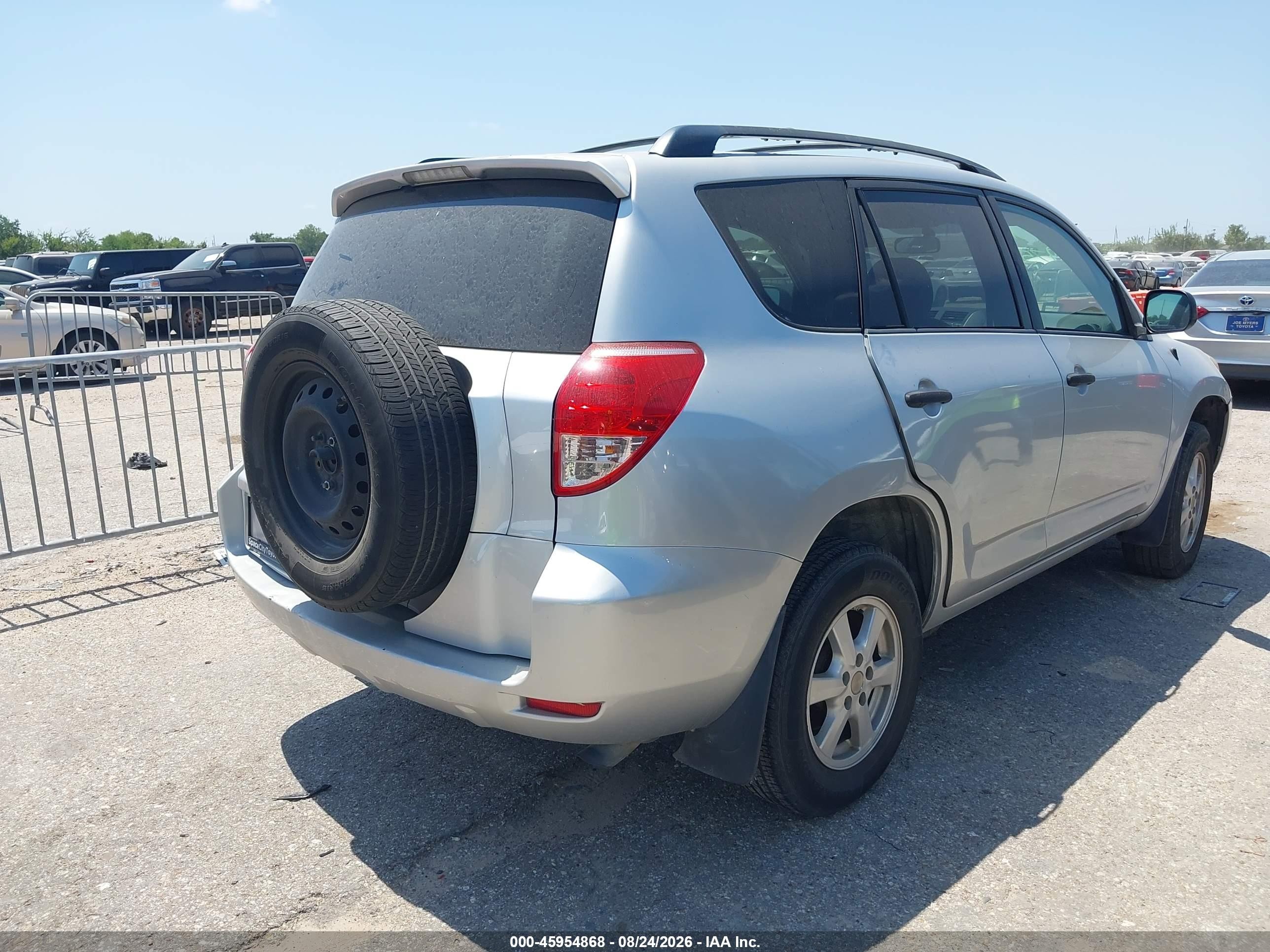 2008 Toyota Rav4   Silver vin: JTMZD33V086072992