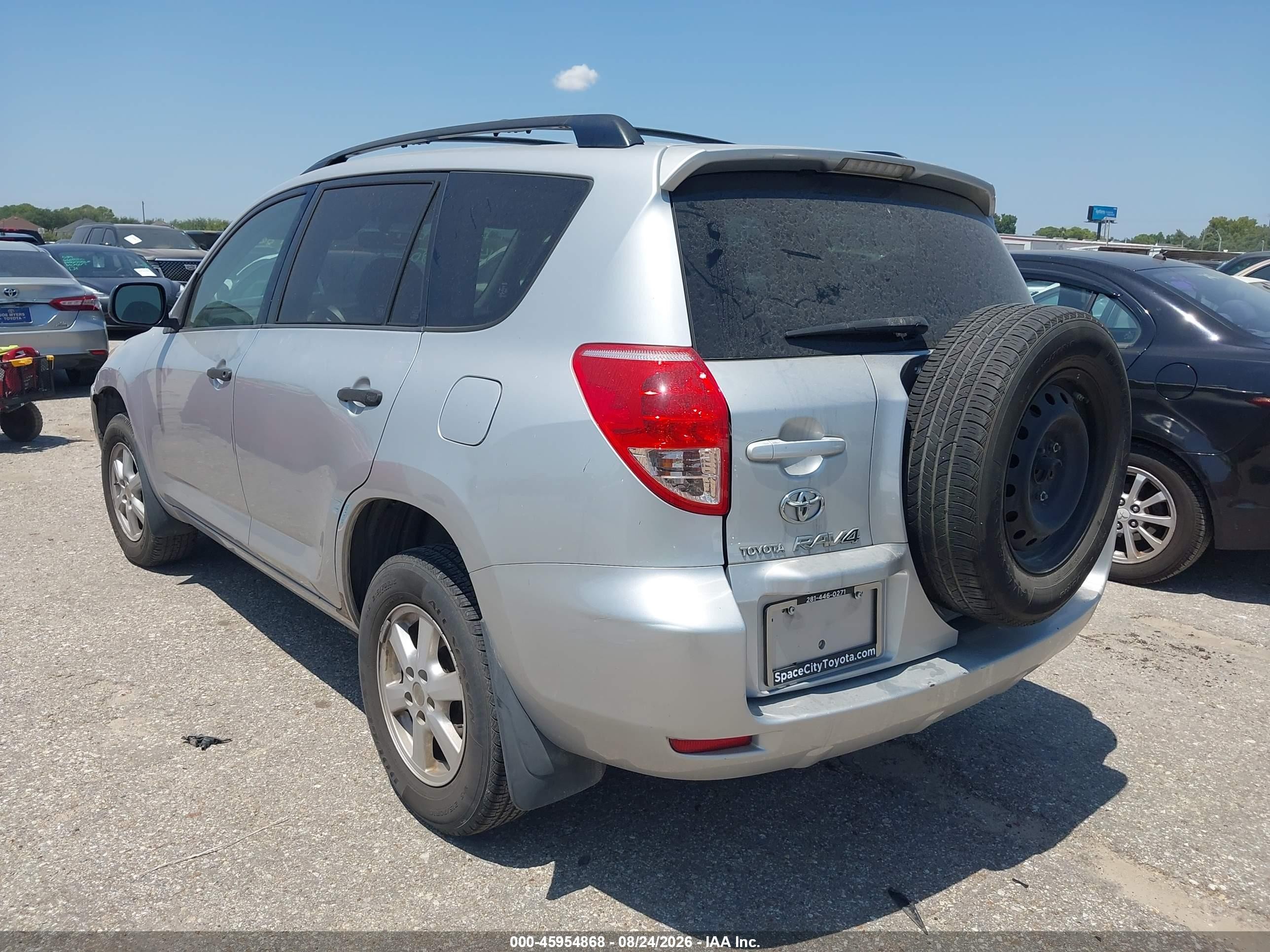2008 Toyota Rav4   Silver vin: JTMZD33V086072992