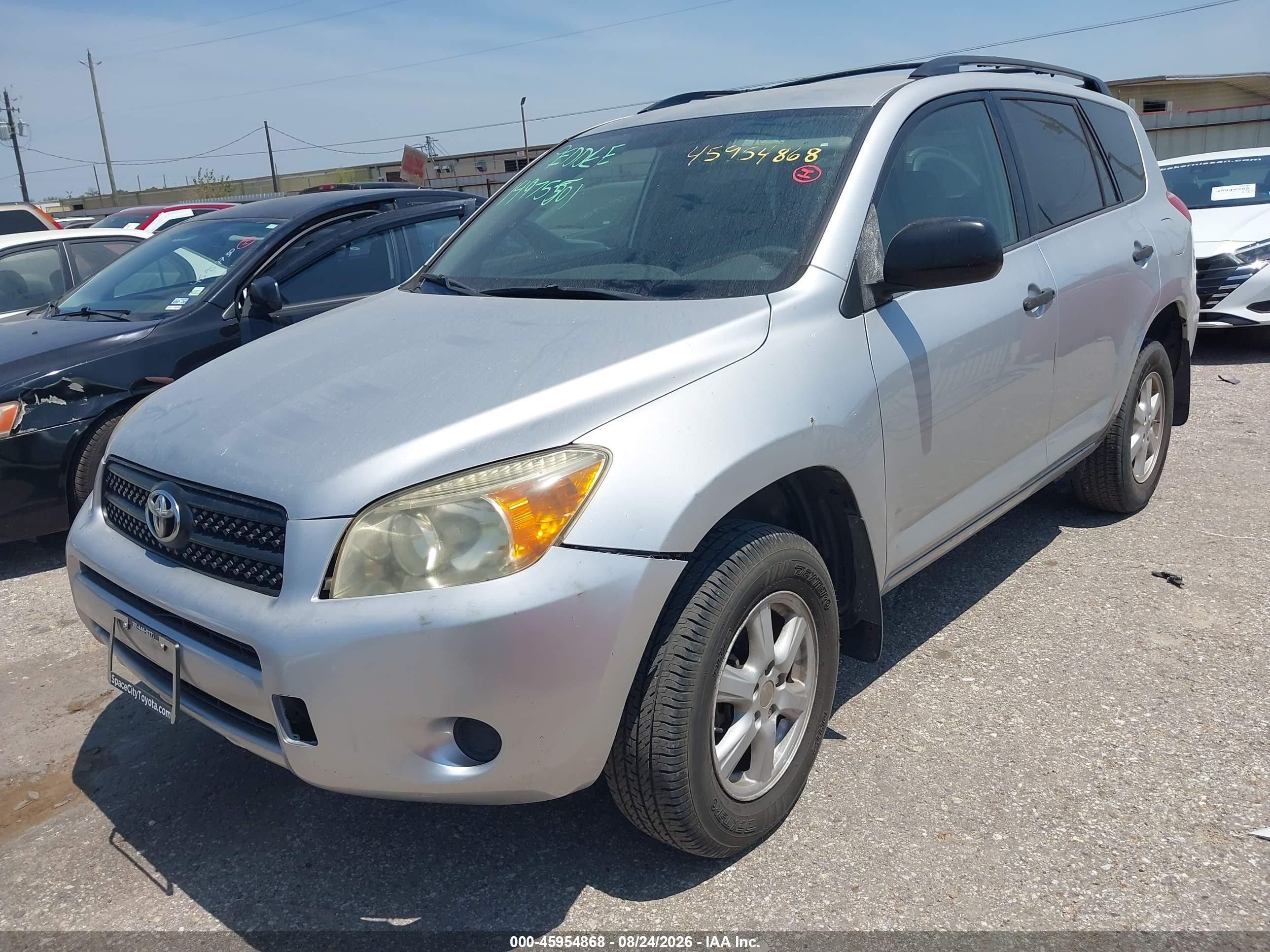2008 Toyota Rav4   Silver vin: JTMZD33V086072992