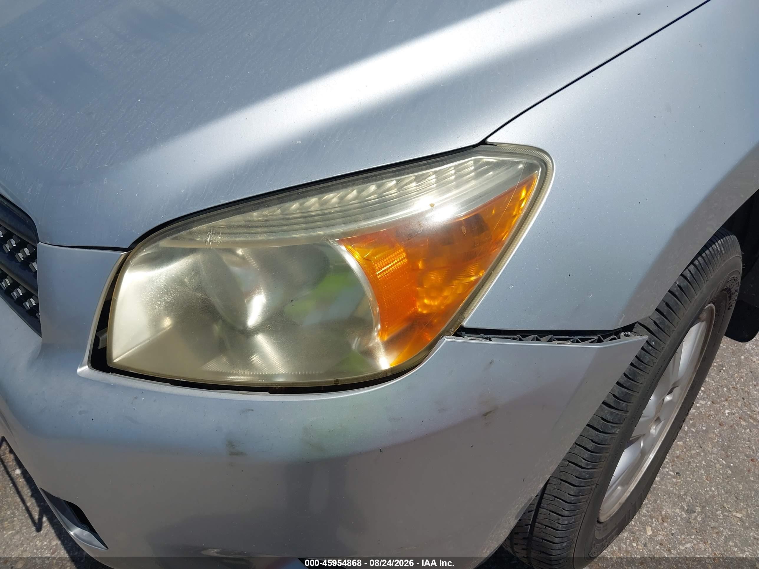 2008 Toyota Rav4   Silver vin: JTMZD33V086072992
