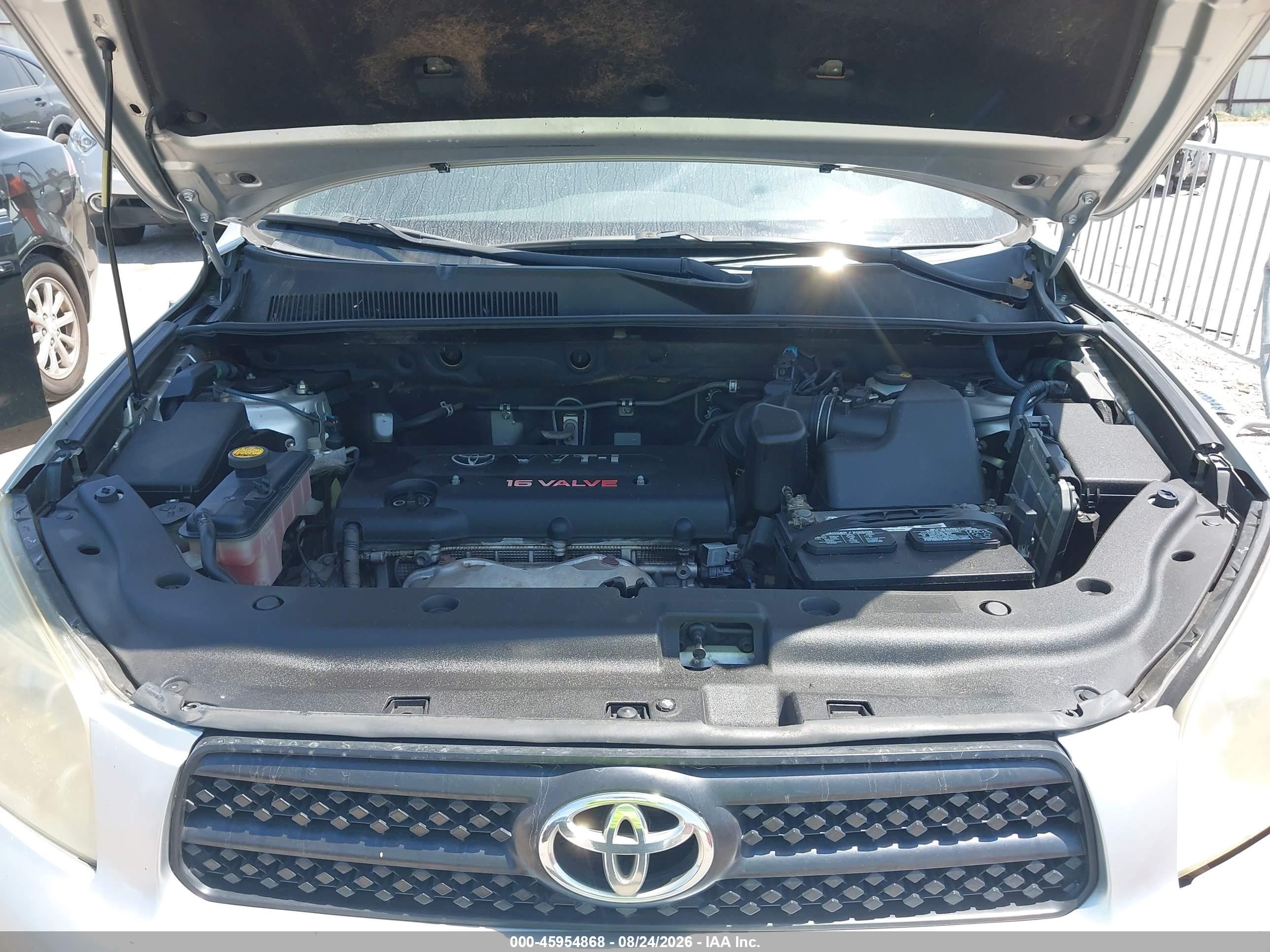 2008 Toyota Rav4   Silver vin: JTMZD33V086072992