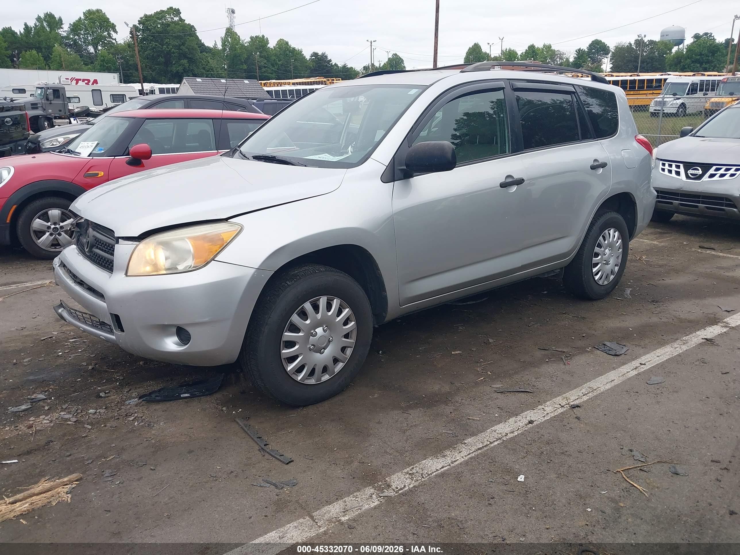 2008 Toyota Rav4   Gray vin: JTMZD33V086078596