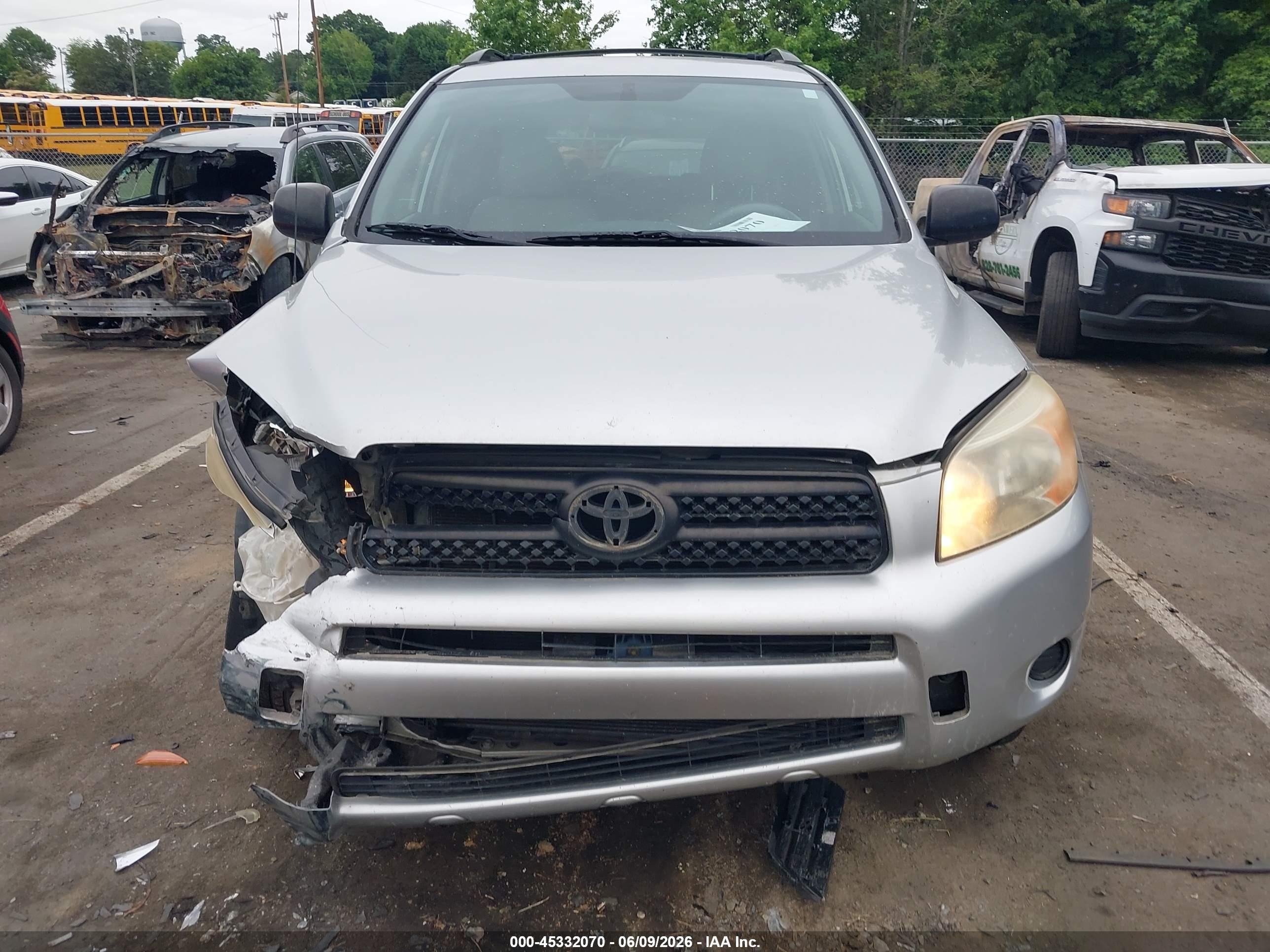 2008 Toyota Rav4   Gray vin: JTMZD33V086078596