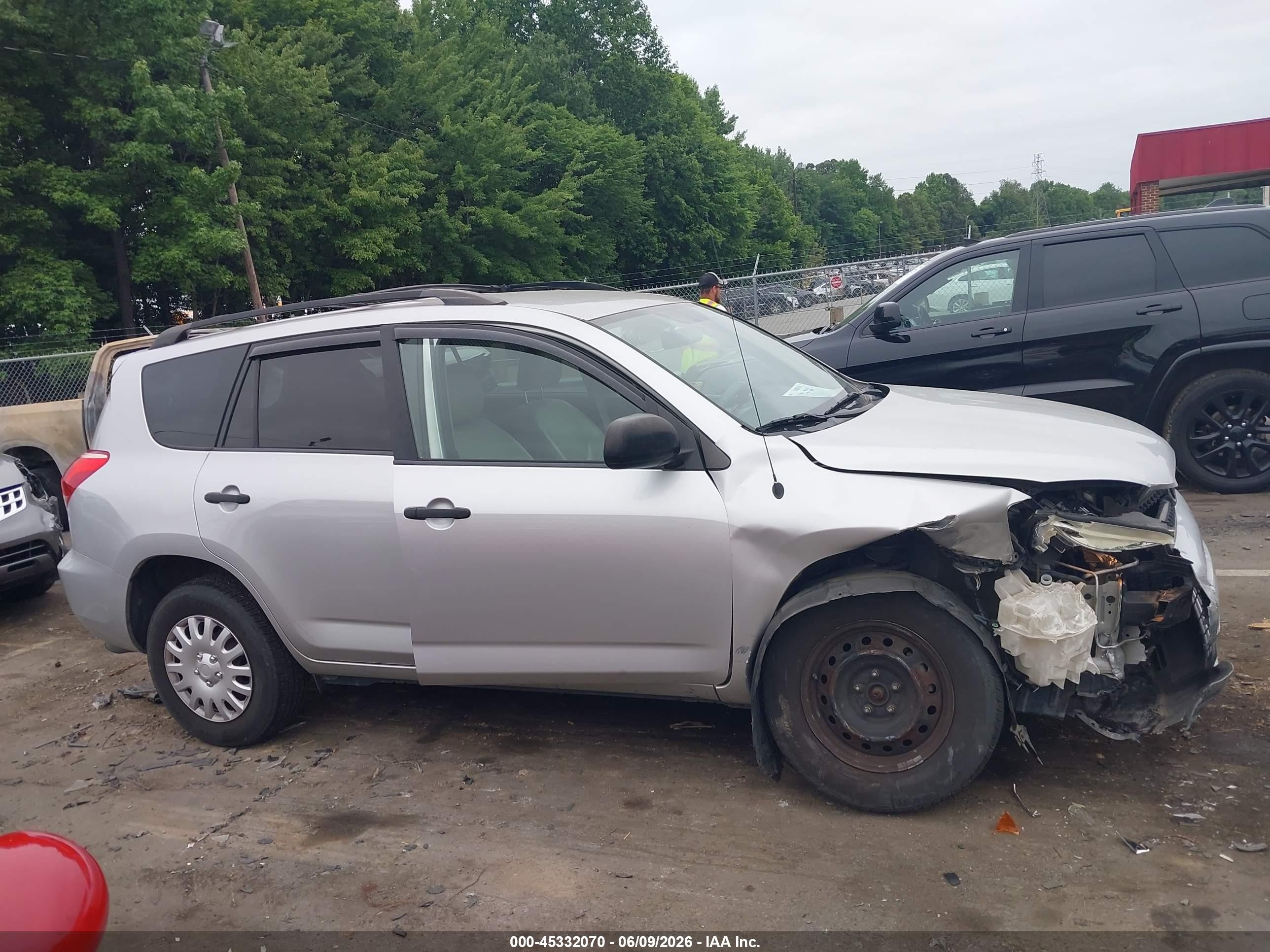 2008 Toyota Rav4   Gray vin: JTMZD33V086078596