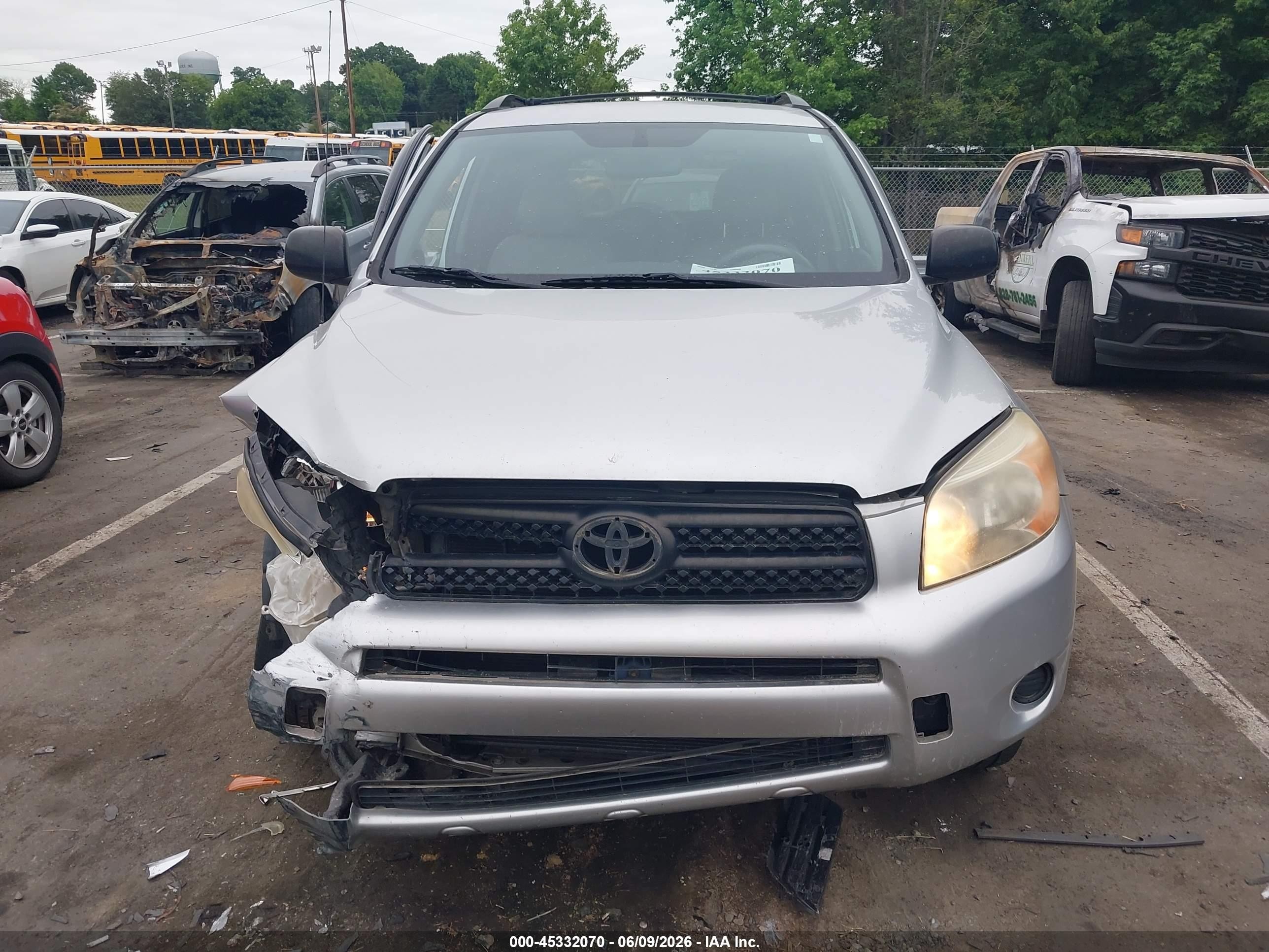 2008 Toyota Rav4   Gray vin: JTMZD33V086078596