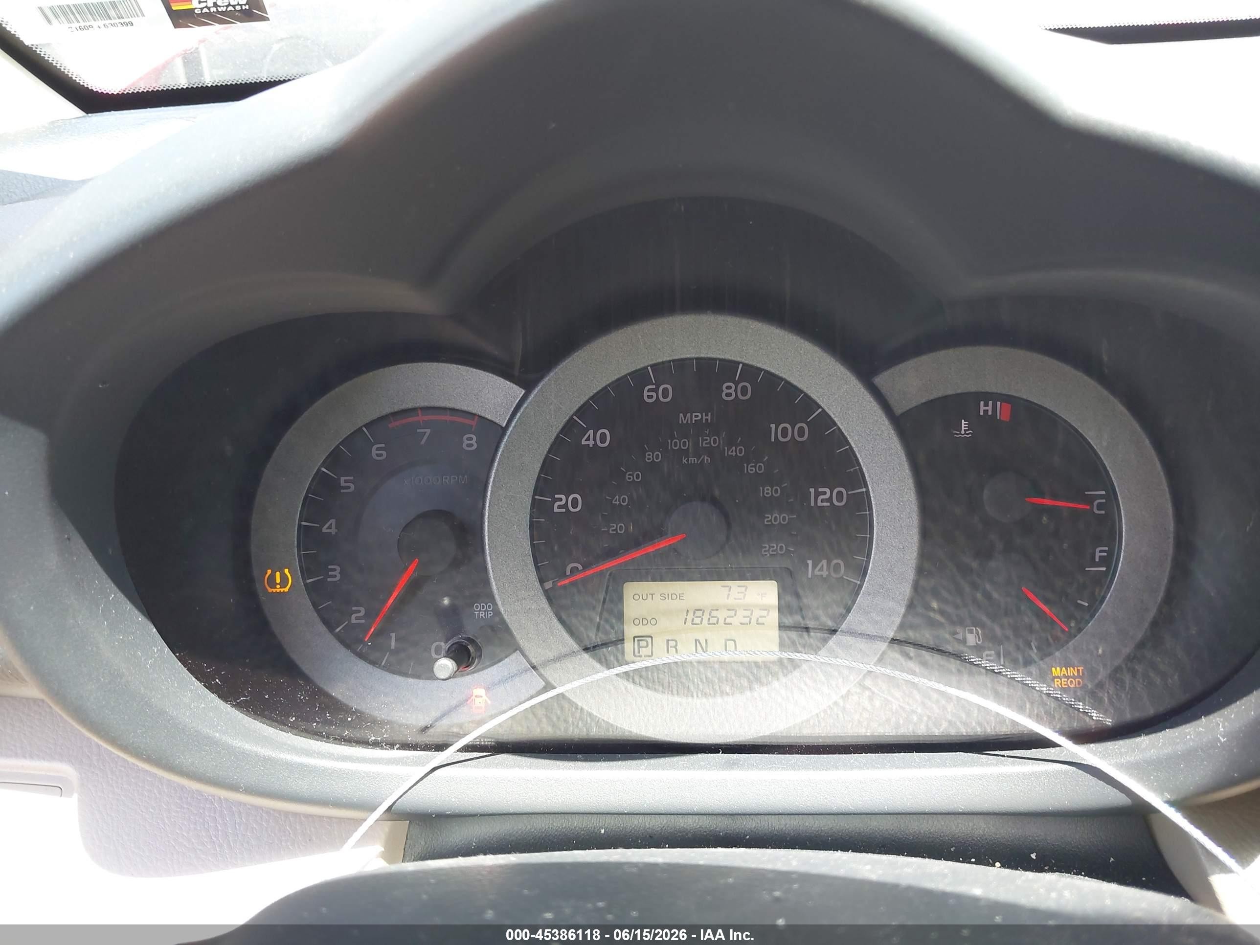 2008 Toyota Rav4   Red vin: JTMZD33V086080963
