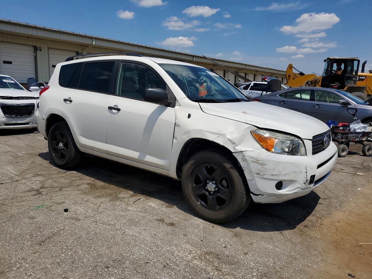 2006 Toyota Rav4 Base White vin: JTMZD33V165002615