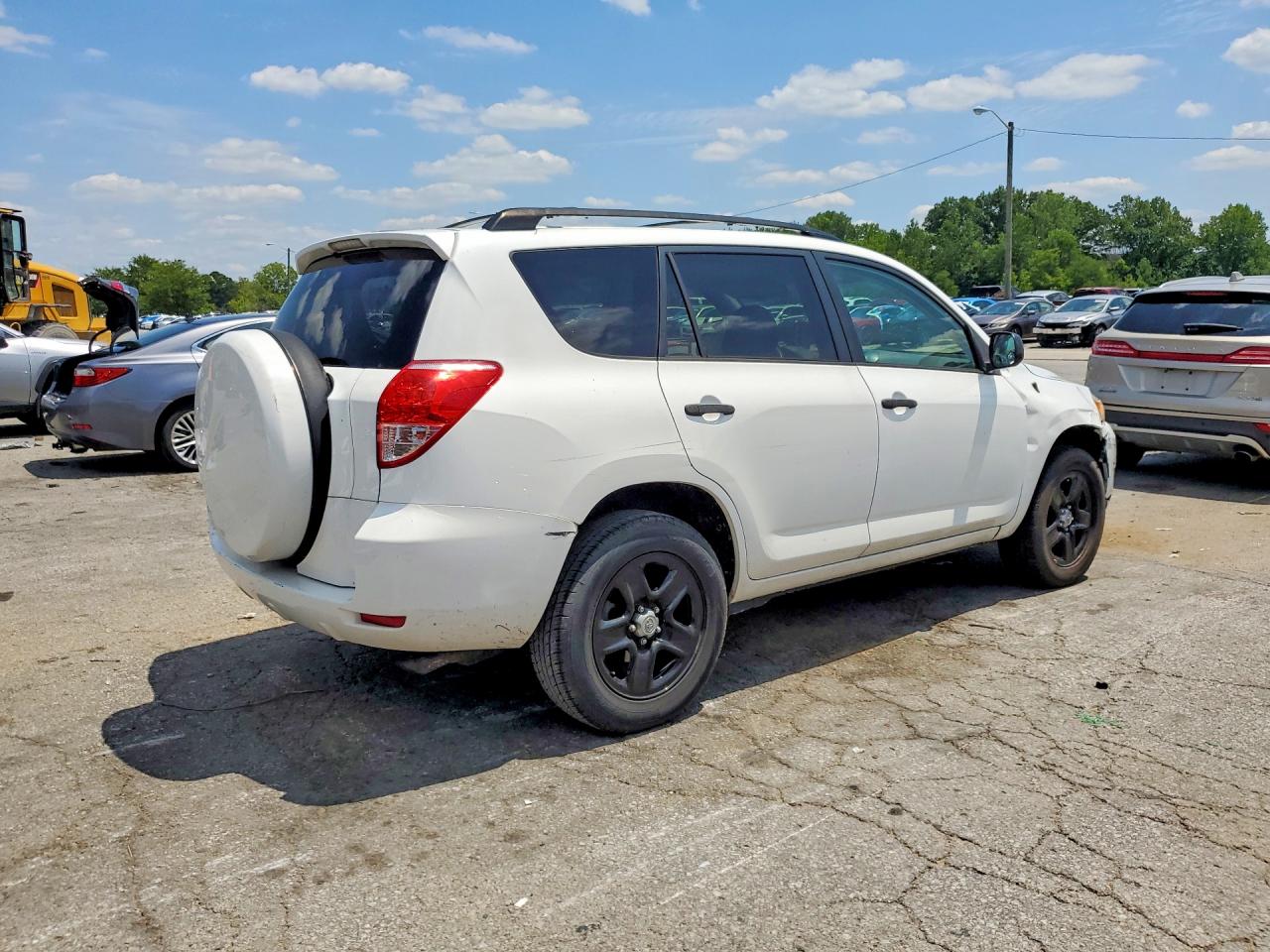 2006 Toyota Rav4 Base White vin: JTMZD33V165002615