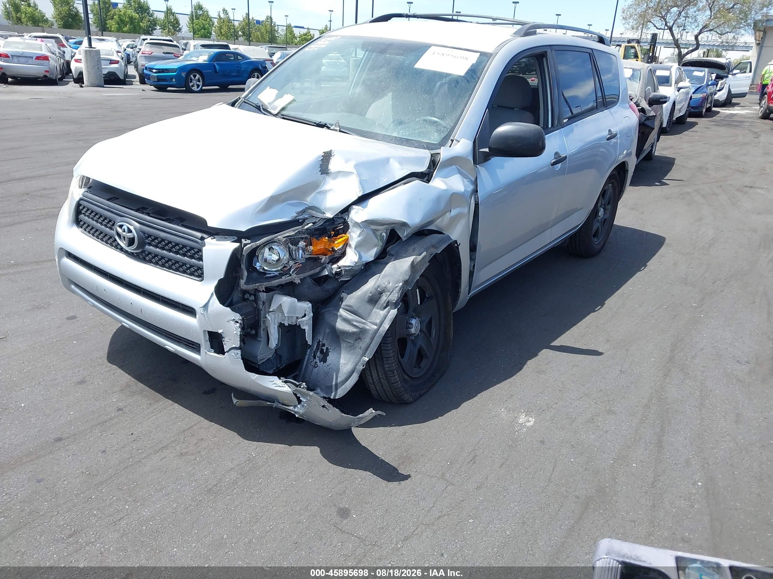 2006 Toyota Rav4   Silver vin: JTMZD33V166003113
