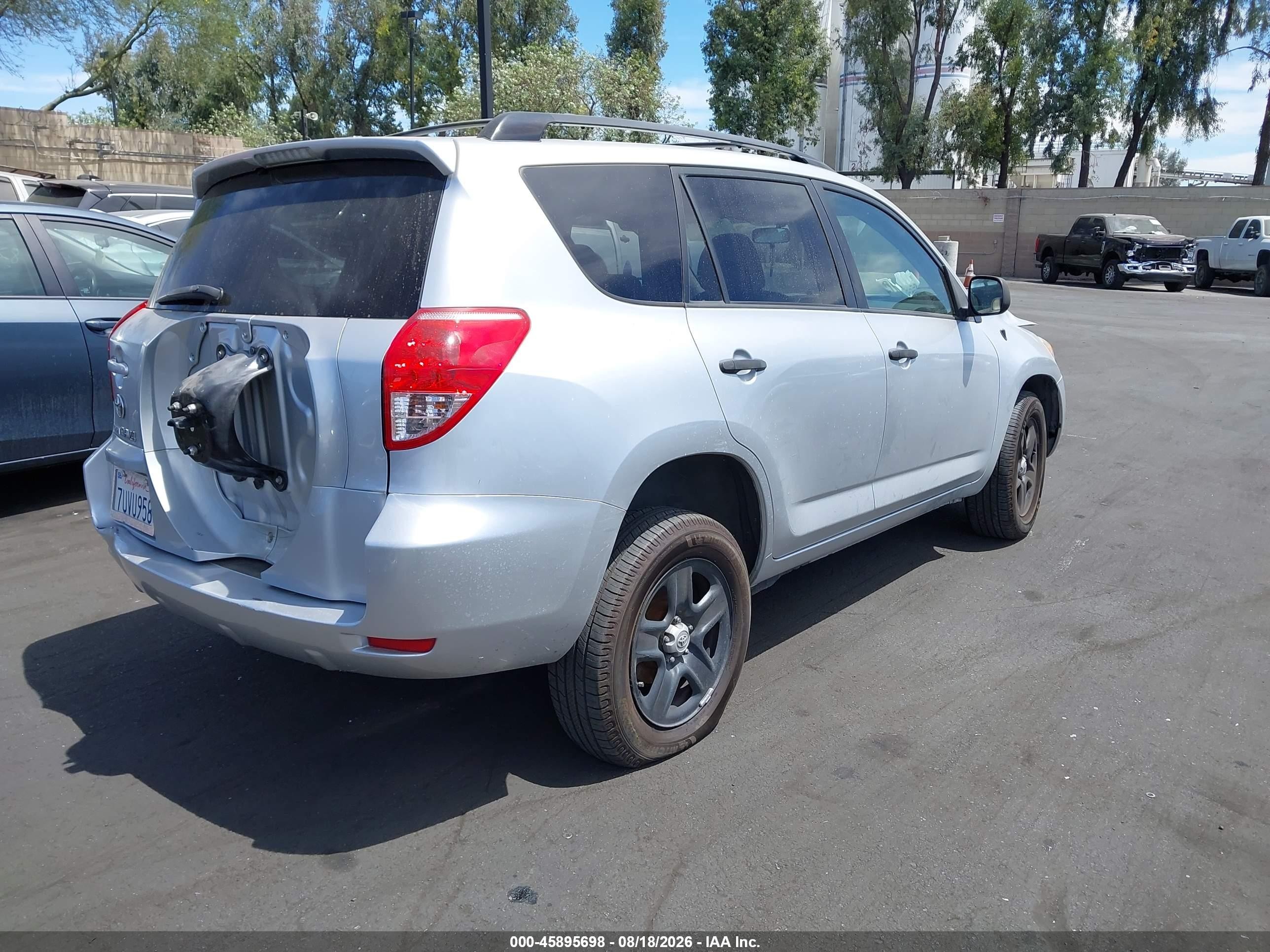 2006 Toyota Rav4   Silver vin: JTMZD33V166003113