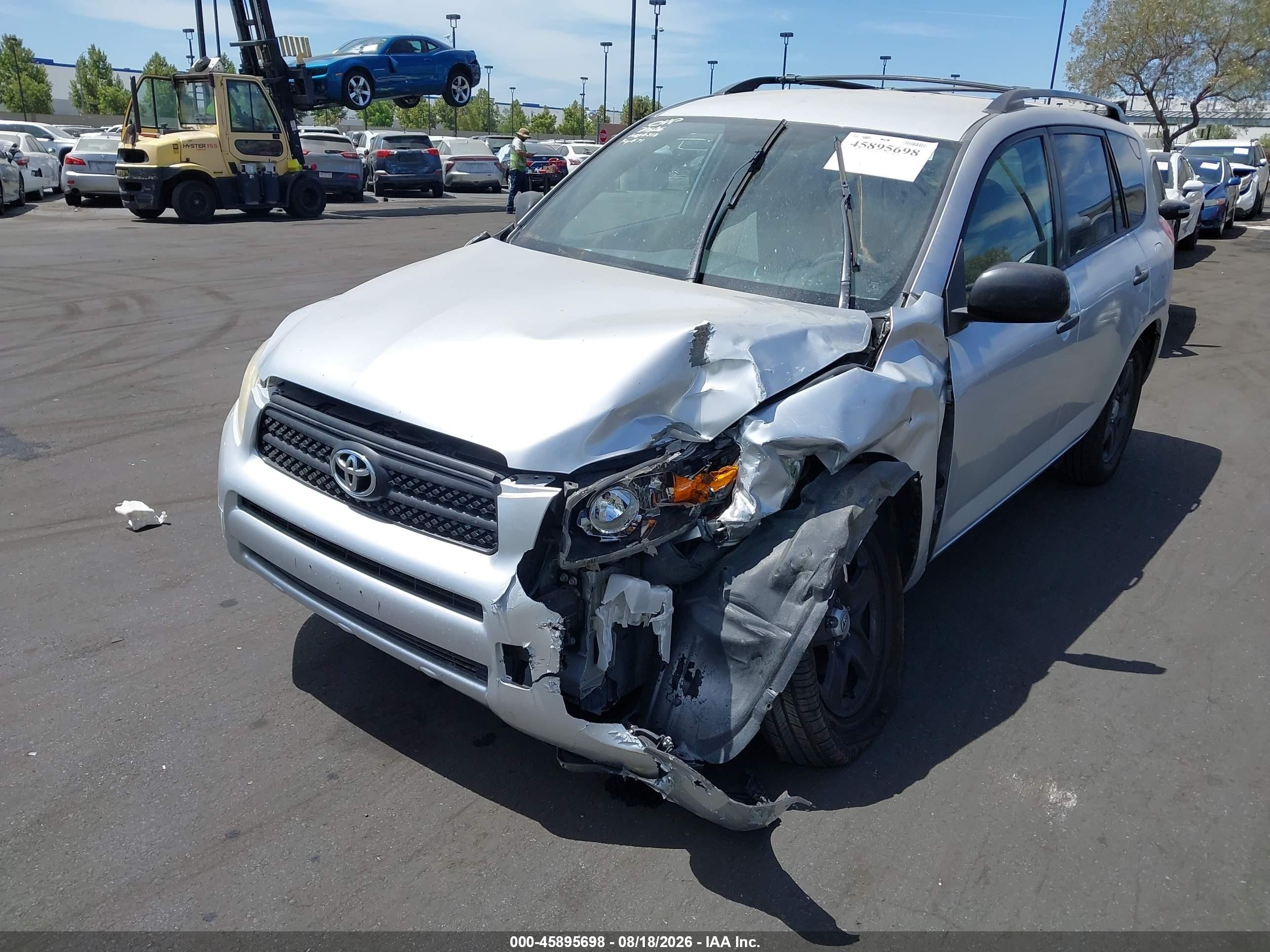 2006 Toyota Rav4   Silver vin: JTMZD33V166003113